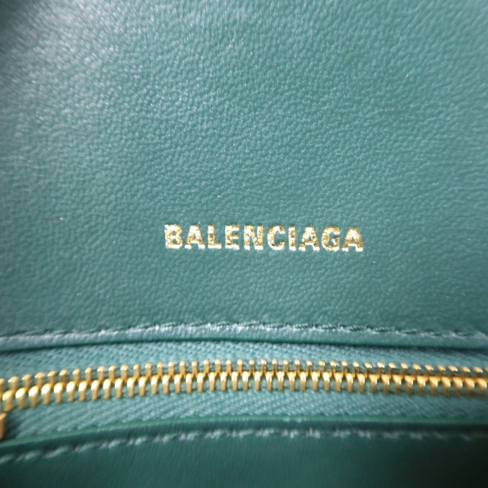 BALENCIAGA 牛皮皮革Hourglass Small手挽肩背兩用袋