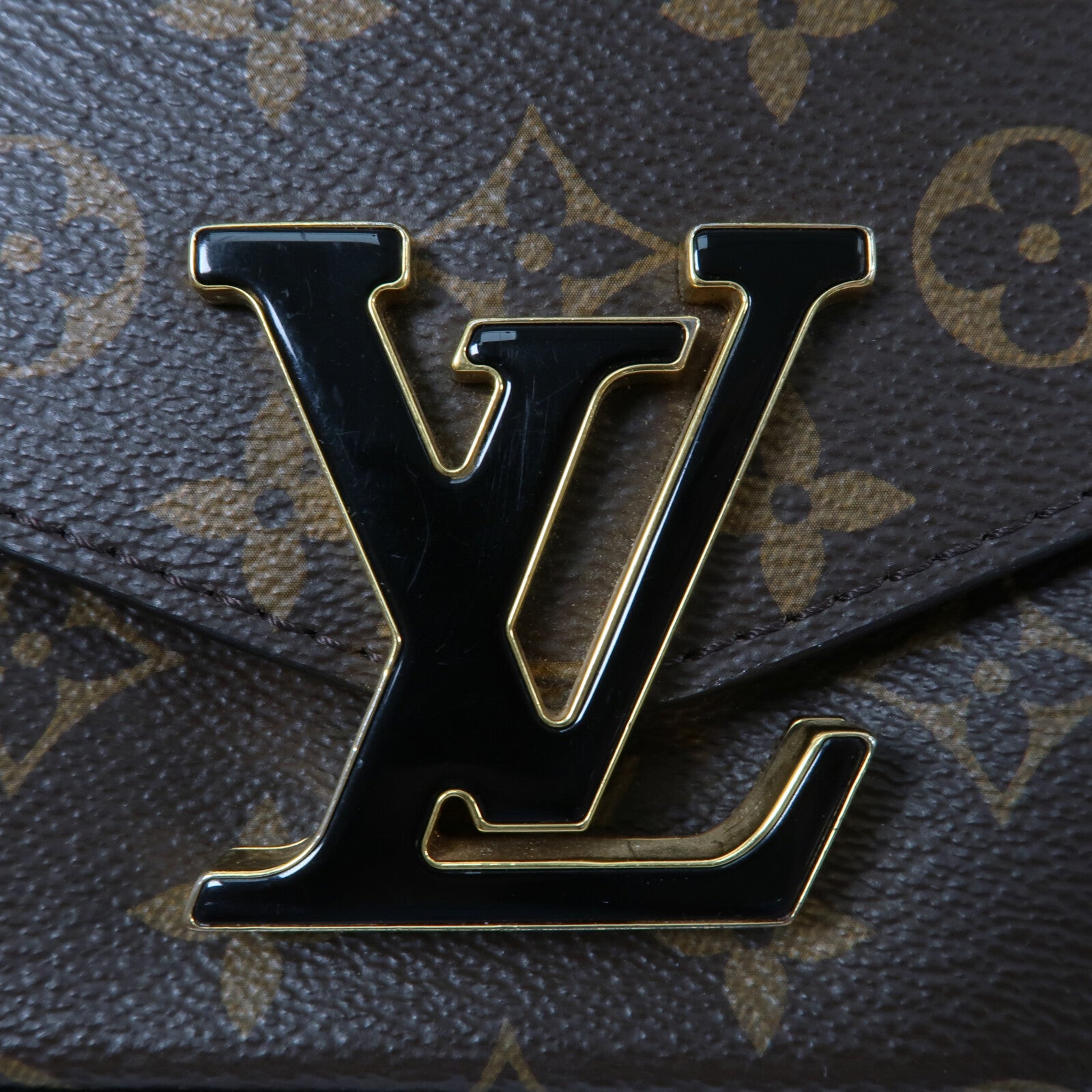 LOUIS VUITTON Monogram Passy鏈帶肩背袋