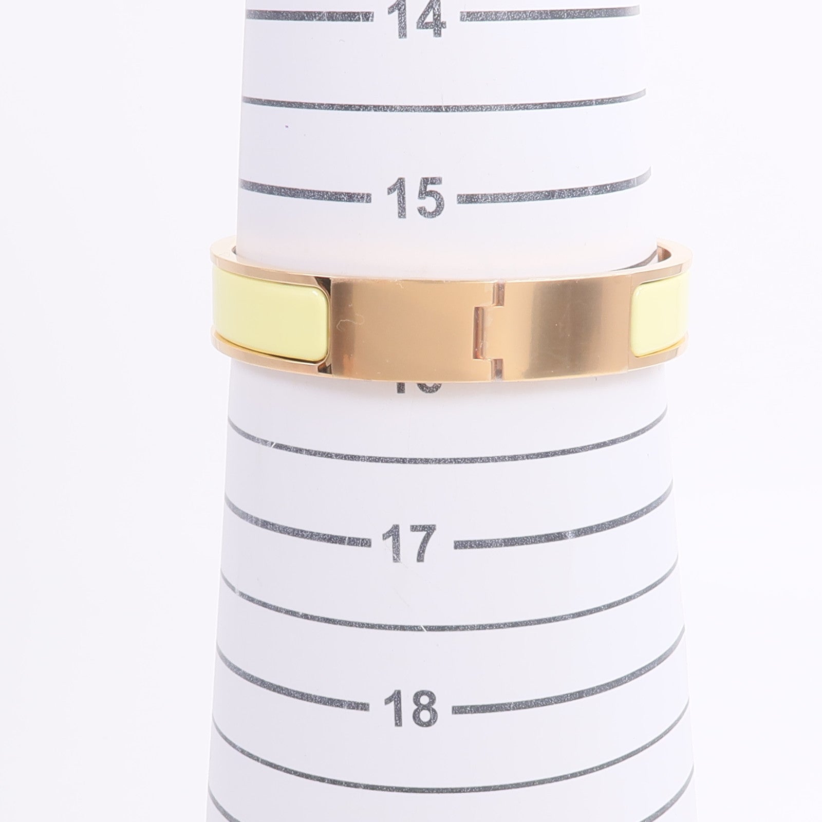 HERMES 金屬/琺瑯Clic H Bangle手鐲