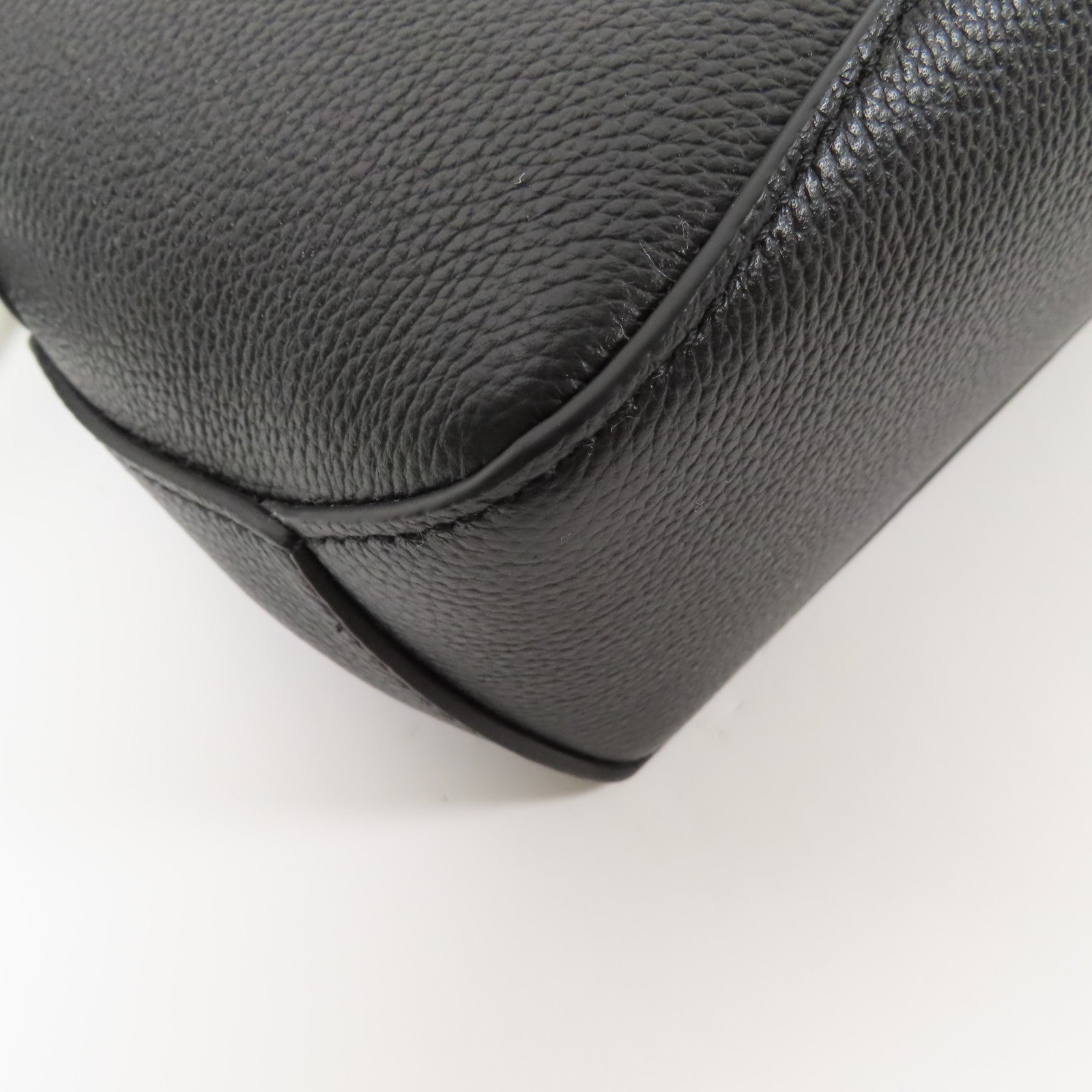 LOEWE 牛皮皮革Mini Puzzle Edge金扣手挽肩背兩用袋