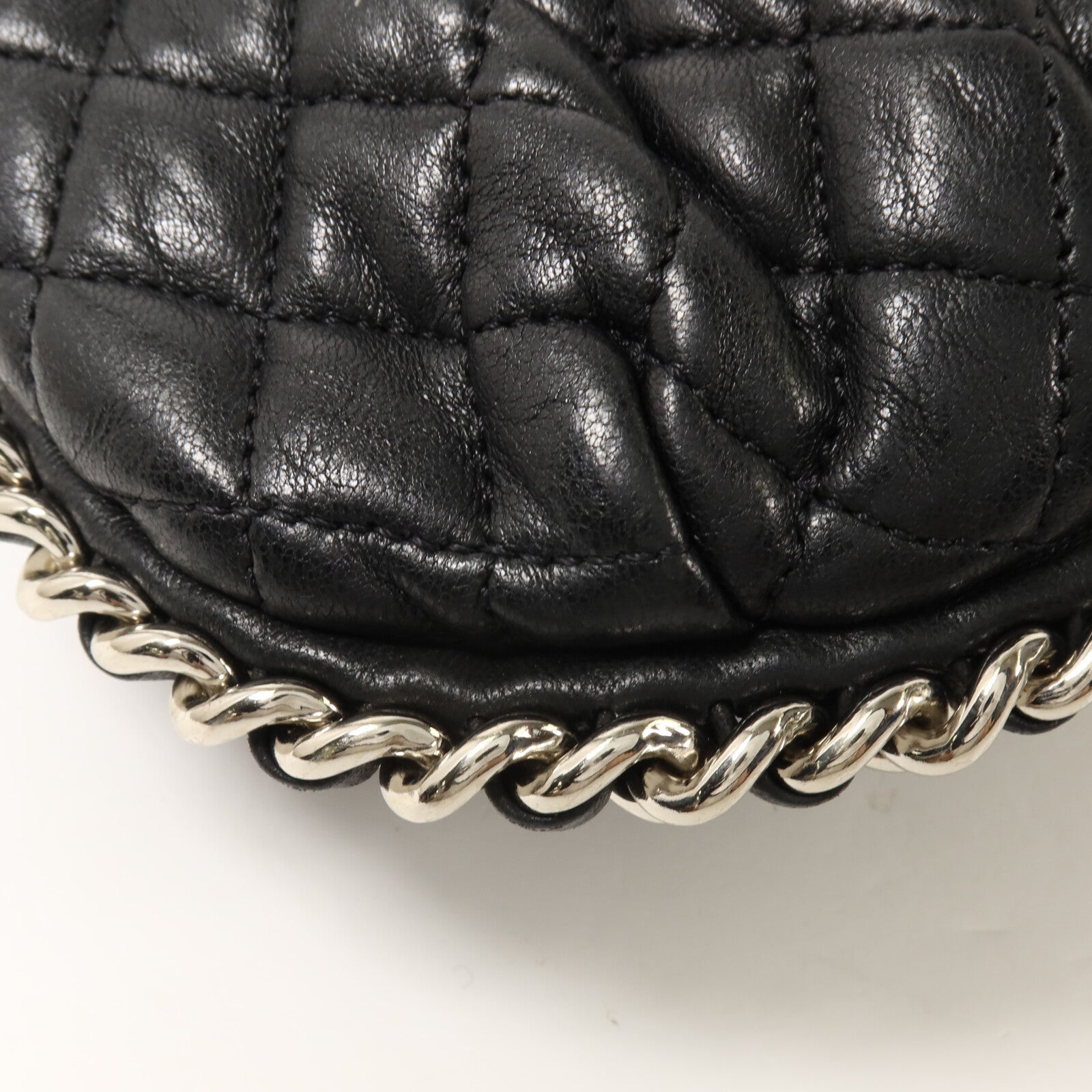 CHANEL 牛皮皮革Chain Shoulder鏈帶肩背袋