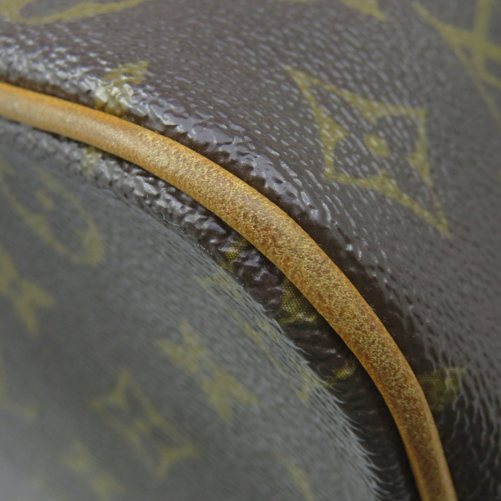 LOUIS VUITTON Monogram Palermo GM gold buckle shoulder shoulder bag brown