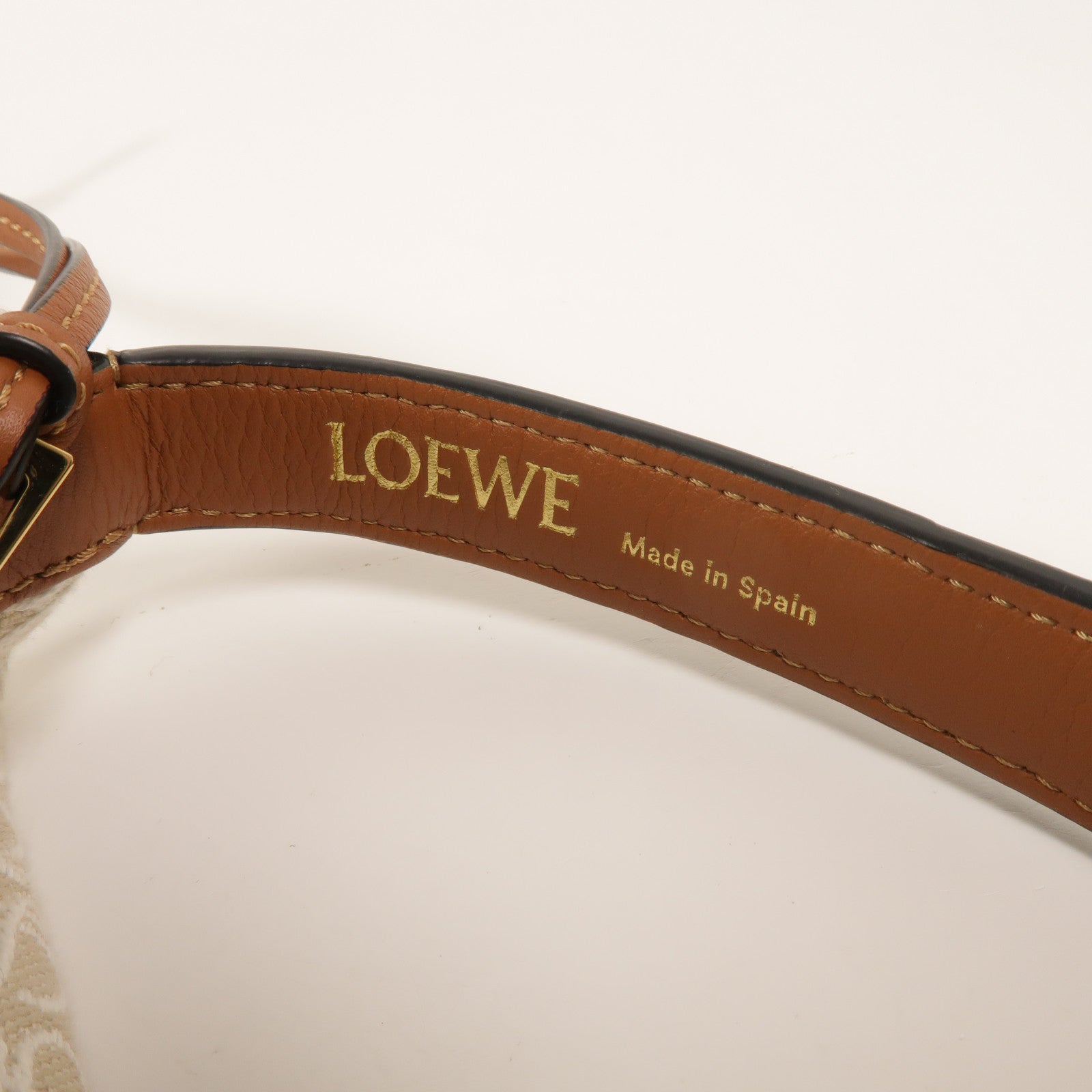 LOEWE 帆布Small Cubi肩背袋