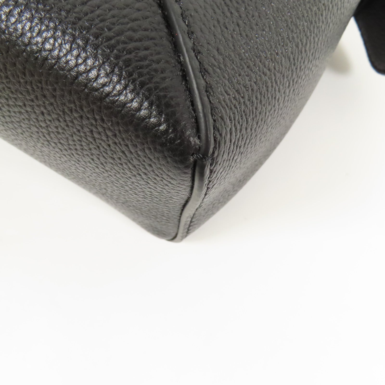 LOEWE 牛皮皮革Mini Puzzle Edge金扣手挽肩背兩用袋