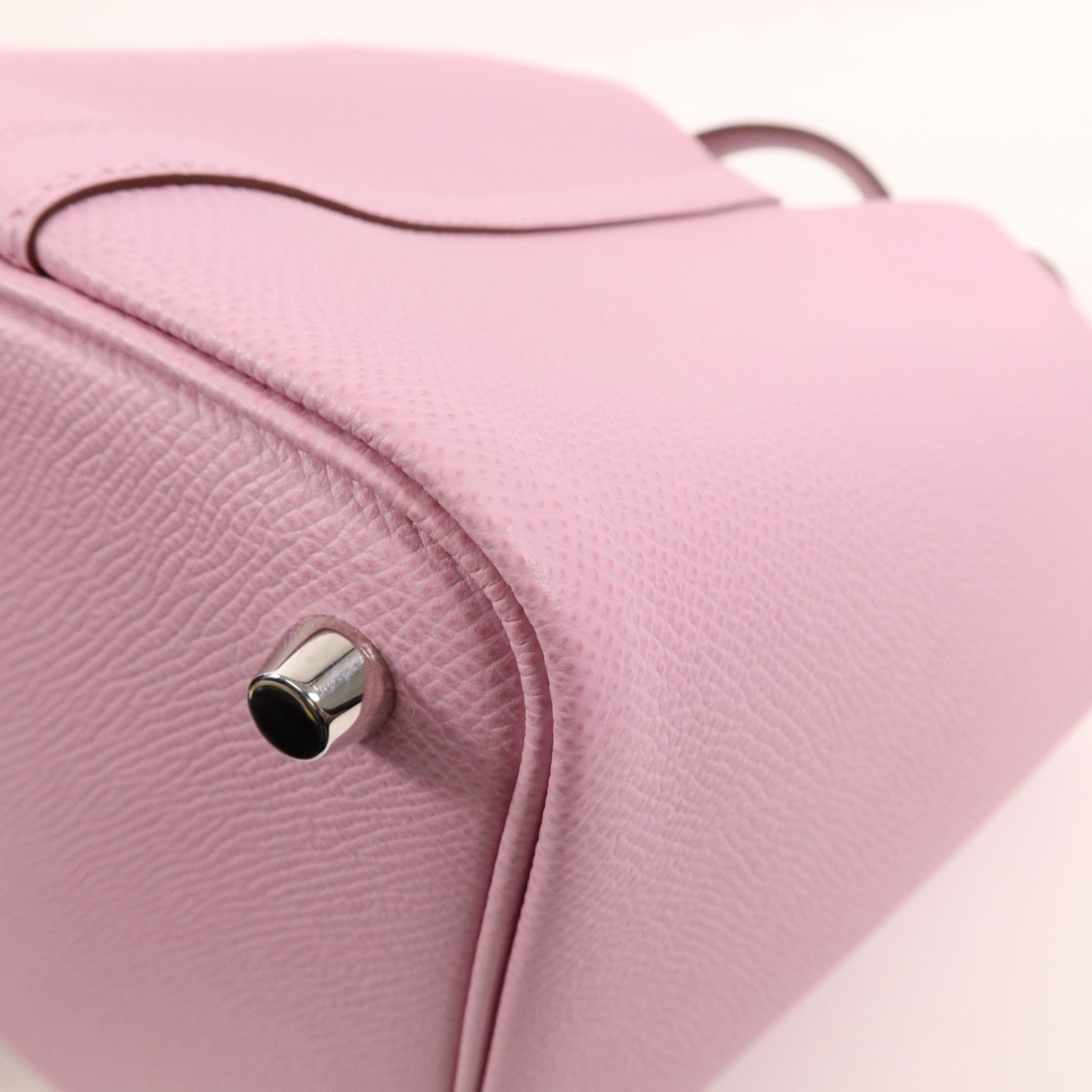 HERMES Epsom皮革Picotin PM手挽袋Mauve Sylvestre