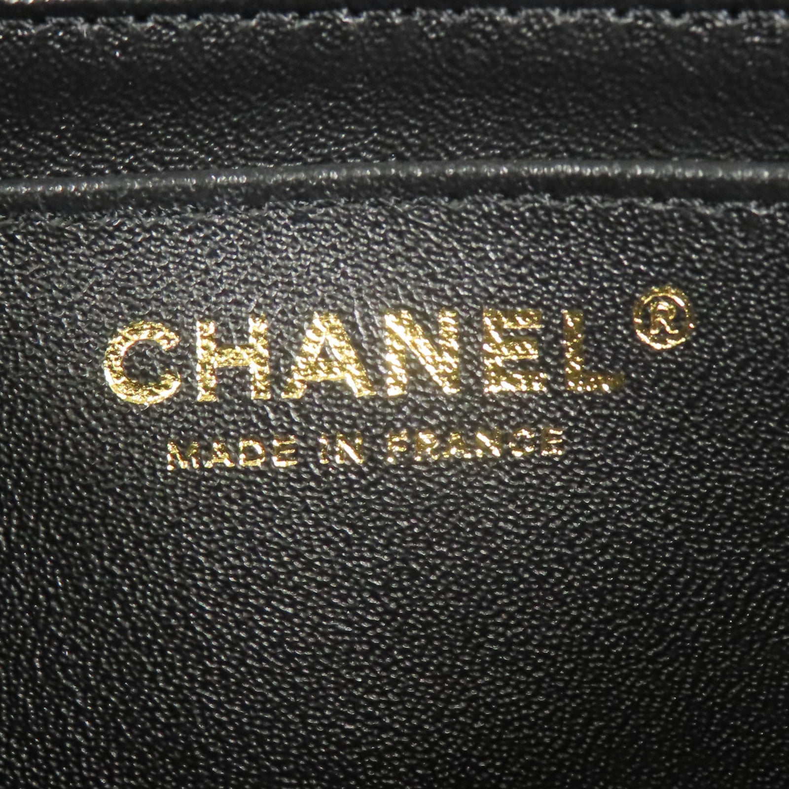 CHANEL 牛皮皮革2.55 Mini金扣鏈帶肩背袋