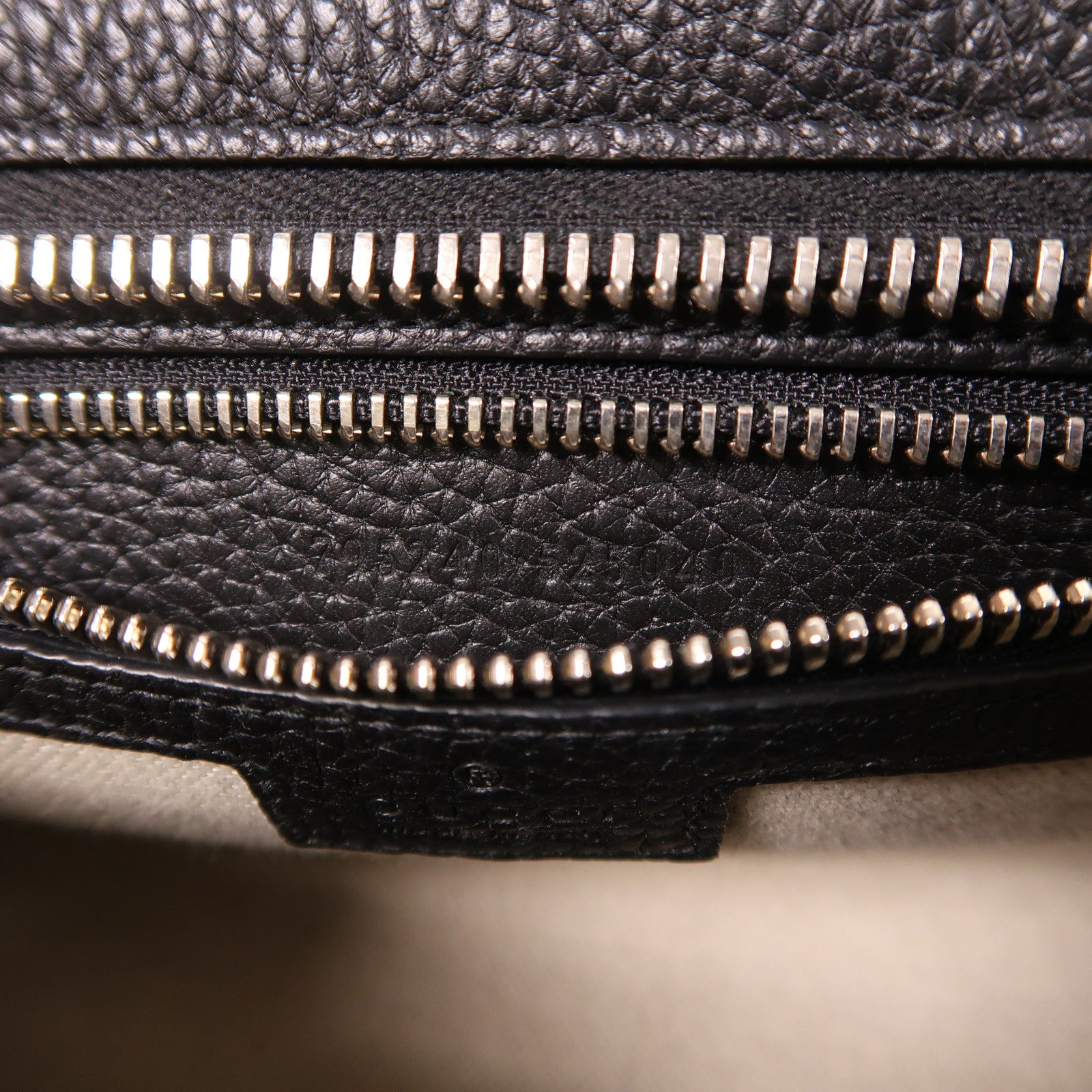 GUCCI GG SHW Mini Jumbo GG Shoulder Bag 795240 Calfskin Leather Black