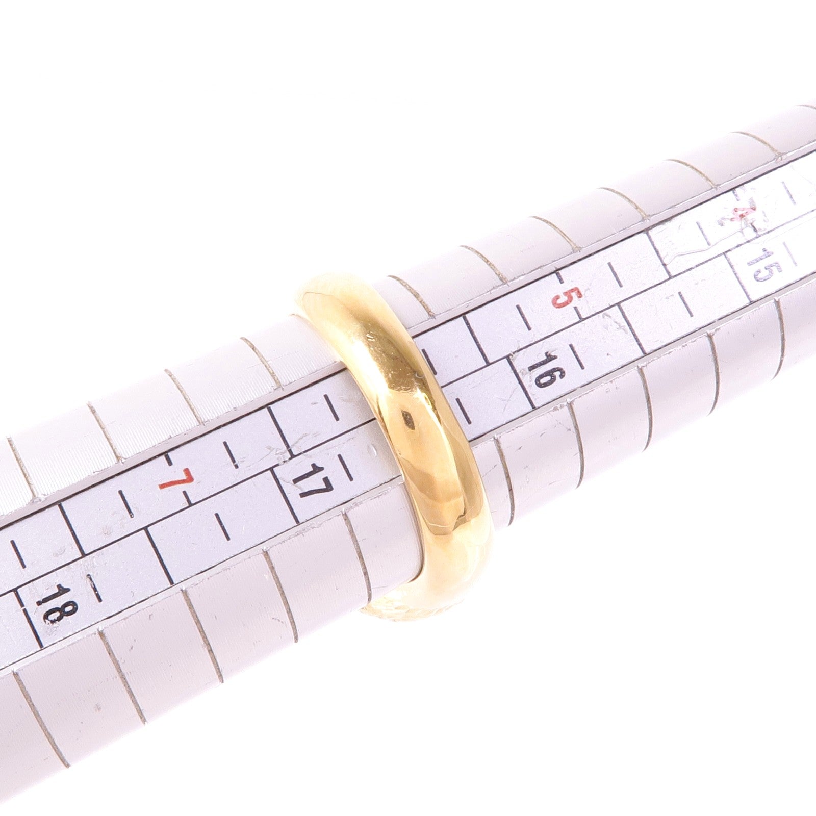 JEWELRY 18K黃金Diamond Ruby Ring鑽石戒指US#6