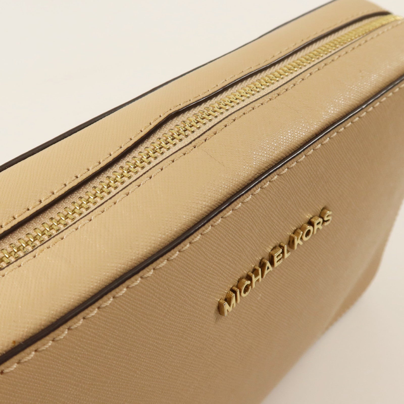Michael Kors 牛皮皮革Shoulder Bag金扣肩背袋