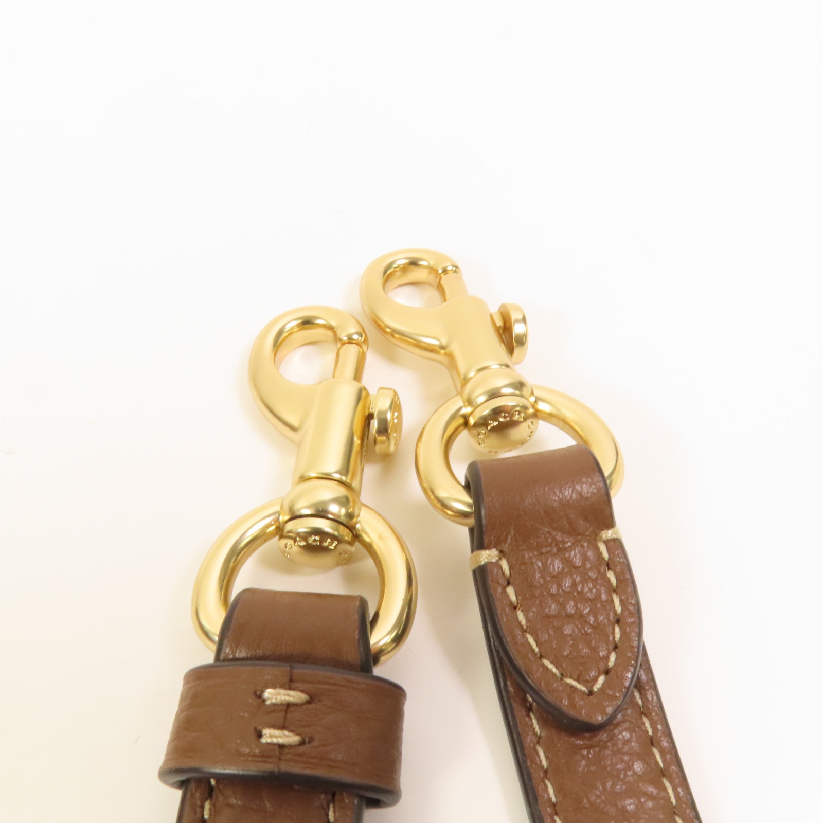 COACH 帆布2 Way Shoulder金扣手挽肩背兩用袋