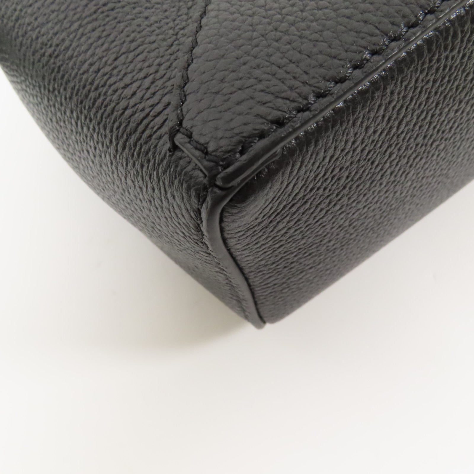 LOEWE 牛皮皮革Mini Puzzle Edge金扣手挽肩背兩用袋