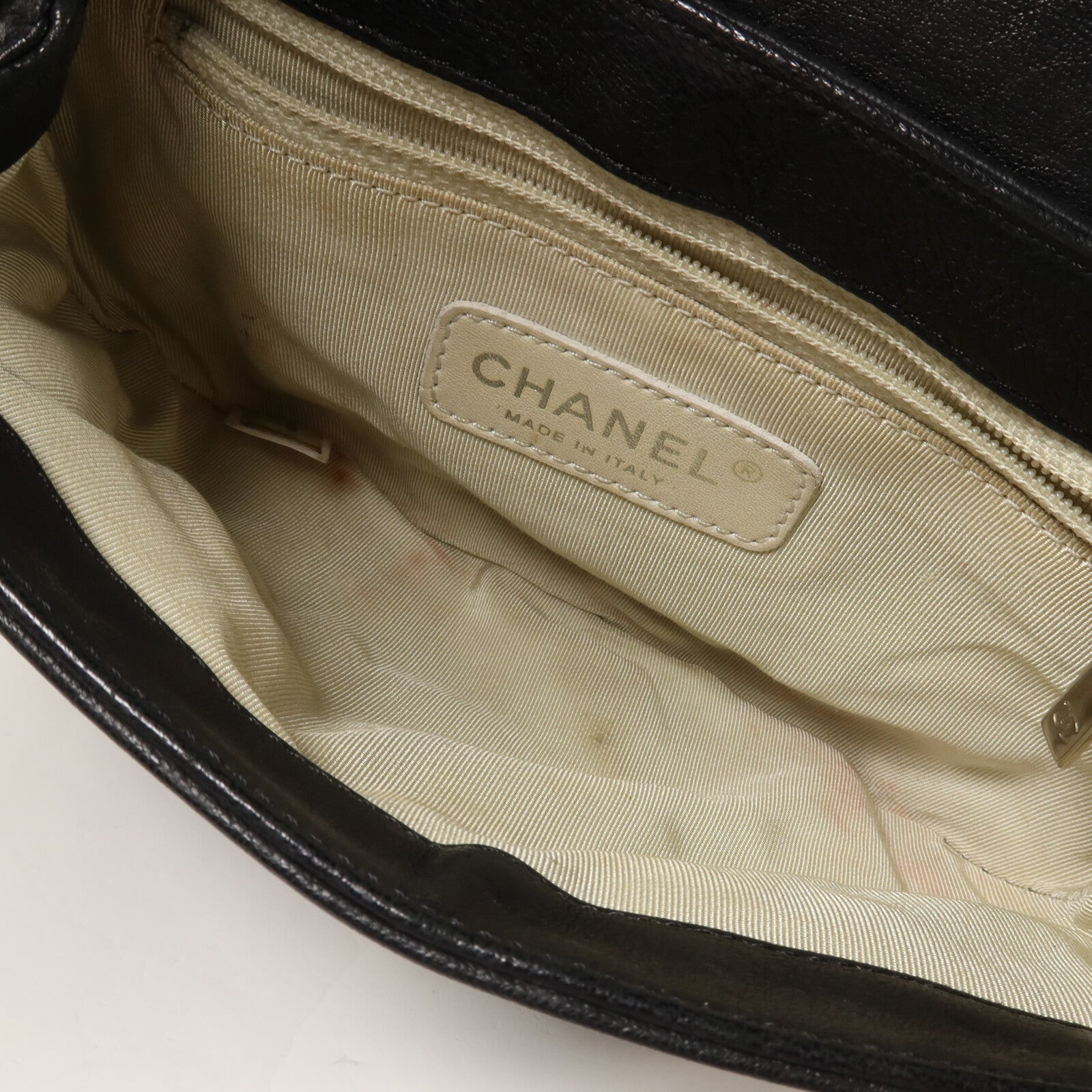CHANEL 牛皮皮革Chain Shoulder鏈帶肩背袋