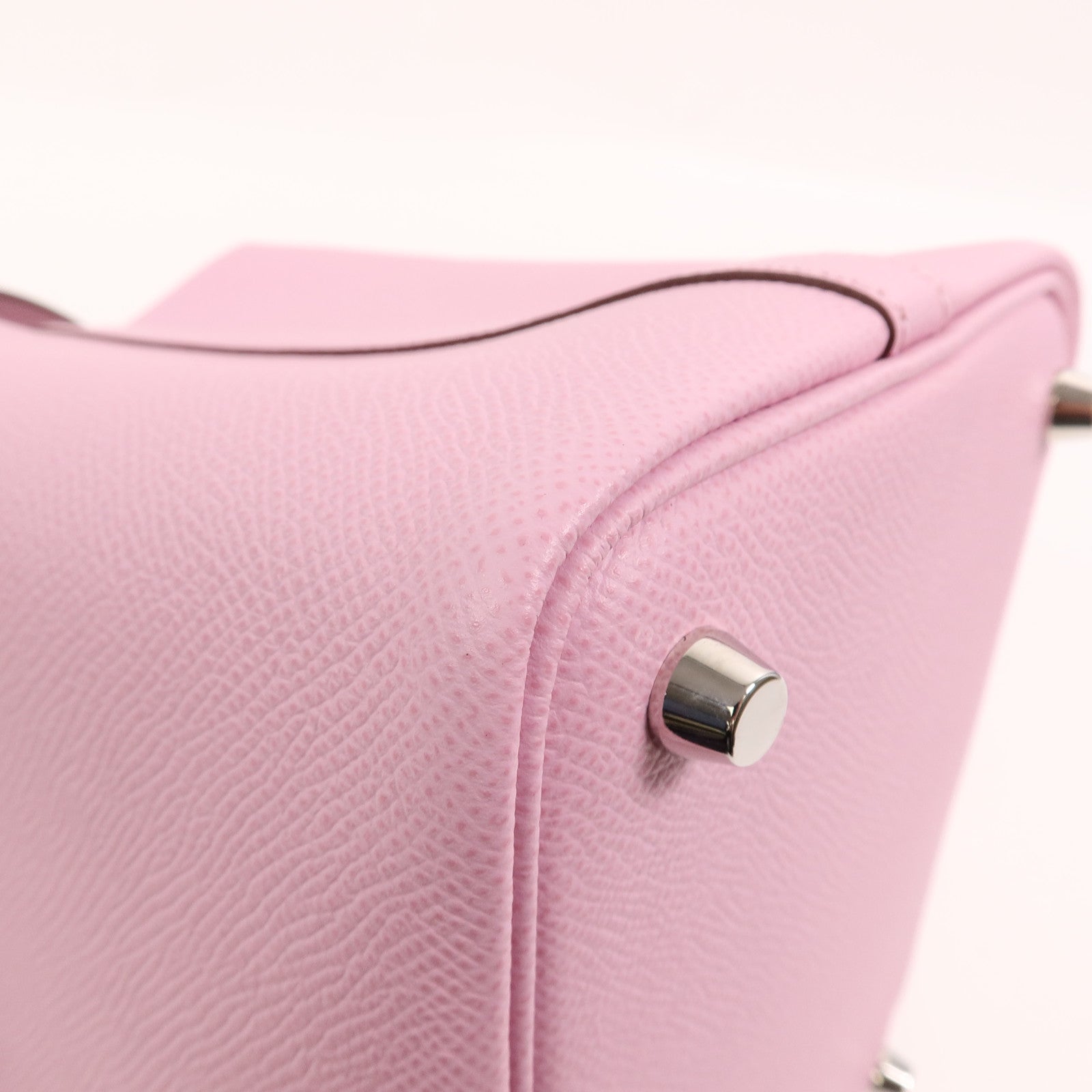 HERMES Epsom皮革Picotin PM手挽袋Mauve Sylvestre