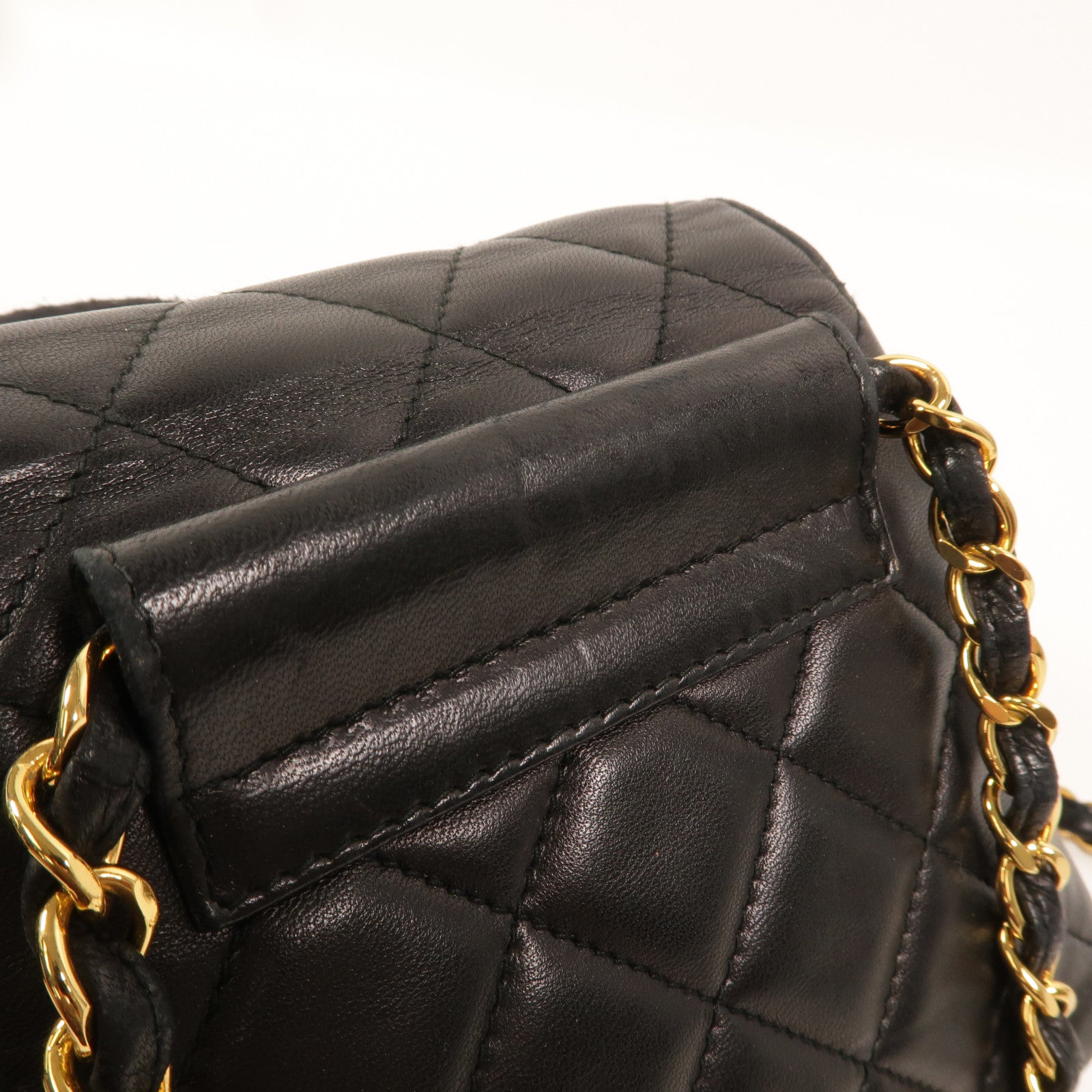 CHANEL 羊皮皮革Waist Bag鏈帶腰包