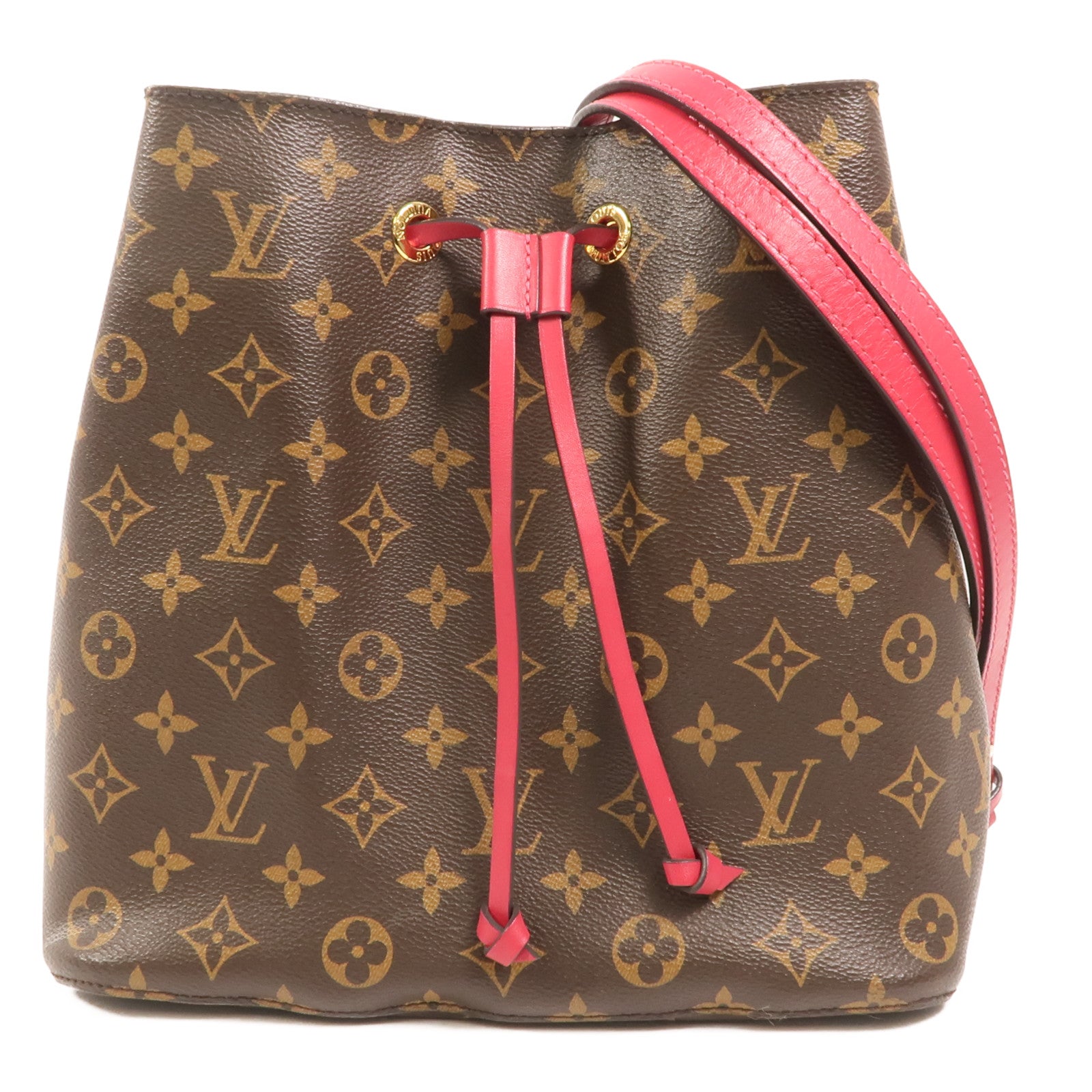 LOUIS VUITTON Monogram Neo Noe金扣肩背袋