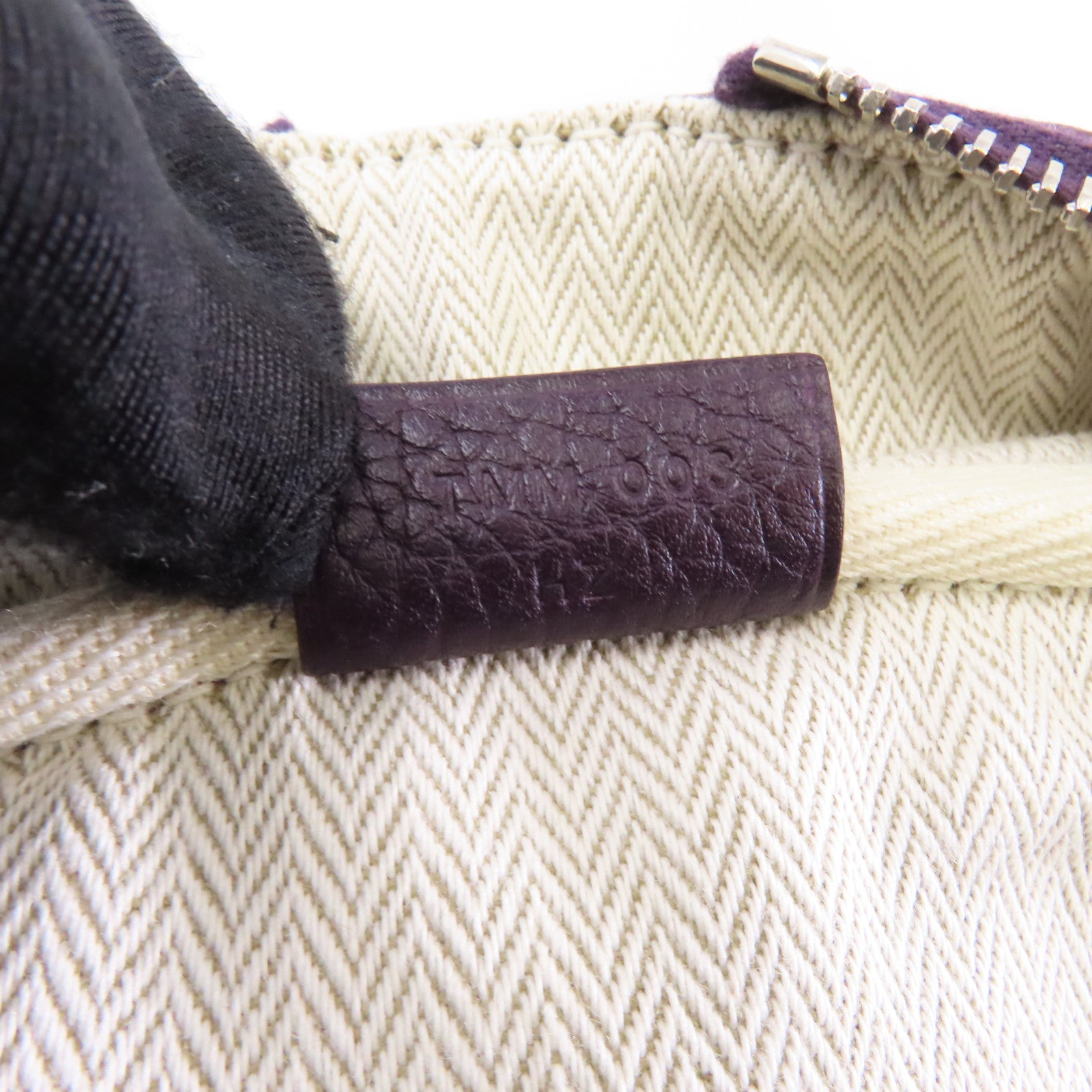 HERMES Clemence皮革Victoria 35銀扣肩背袋Raisin/紫色