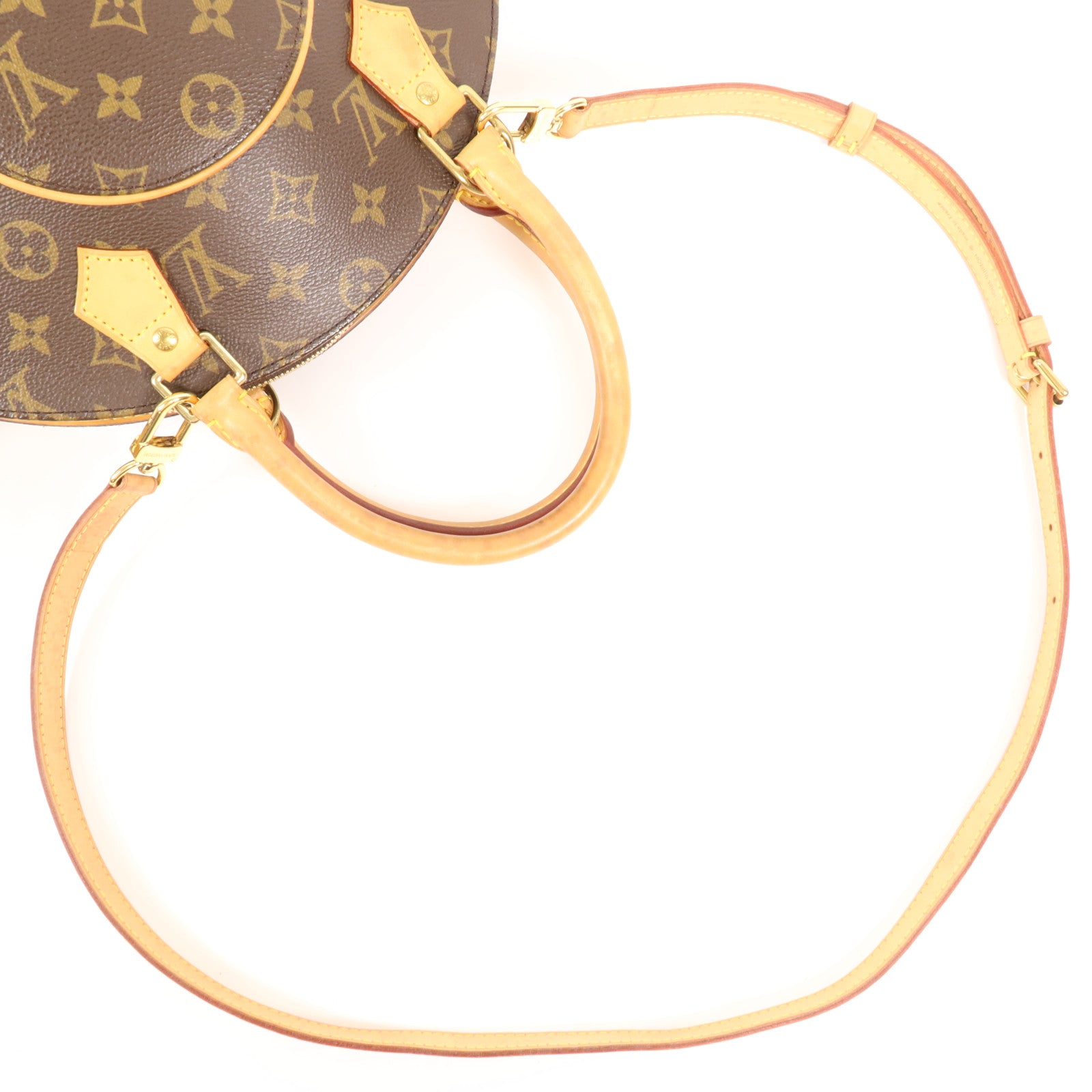 LOUIS VUITTON Monogram Ellipse PM金扣手挽肩背兩用袋