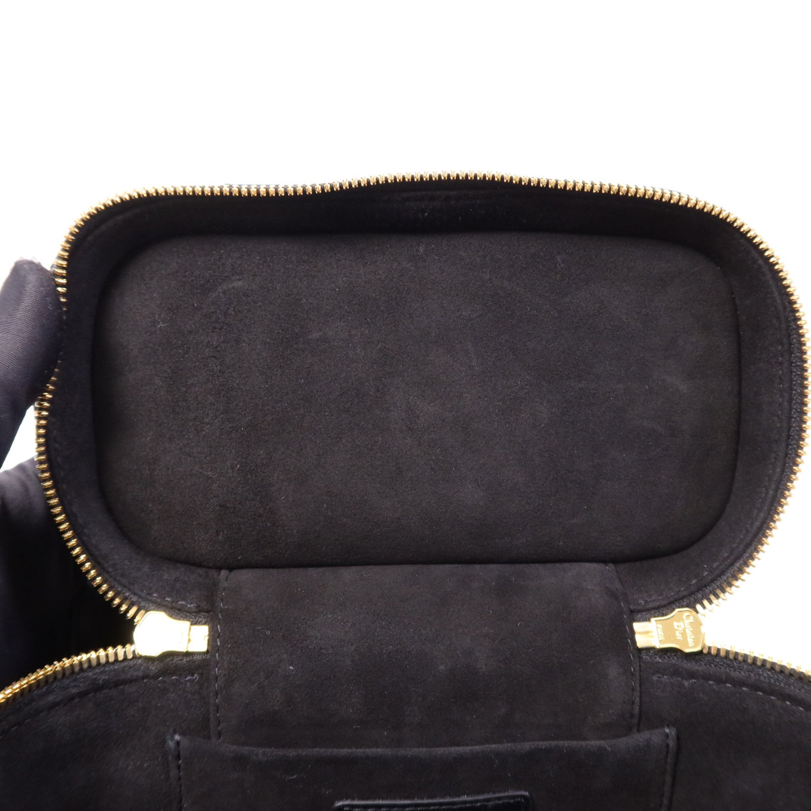 Dior 【激減優惠】牛皮皮革Travel Vanity金扣手挽肩背兩用袋