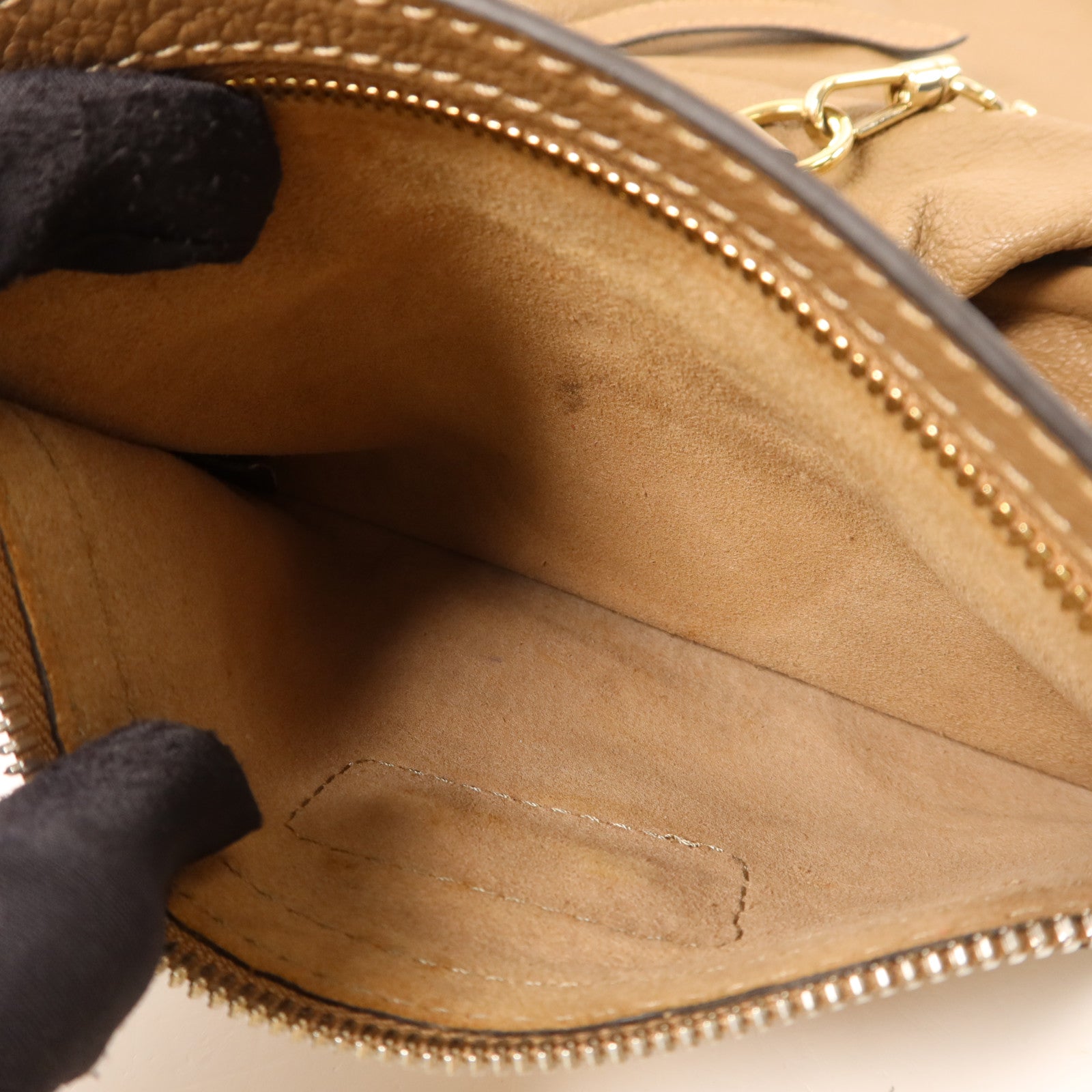 BALLY 牛皮皮革2 Way Shoulder Bag金扣手挽肩背兩用袋