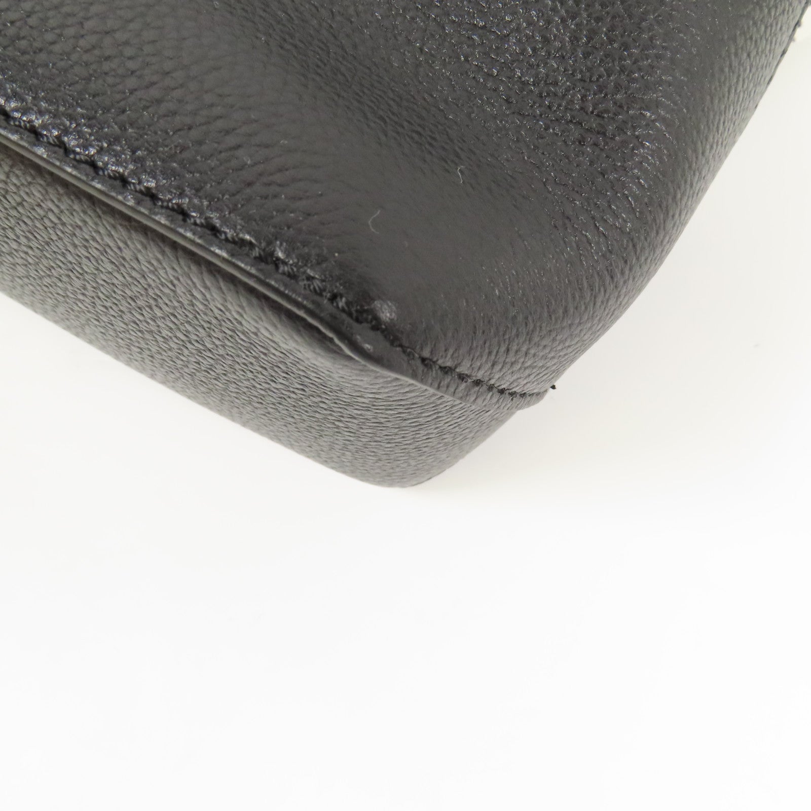 LOEWE 牛皮皮革Mini Puzzle Edge金扣手挽肩背兩用袋