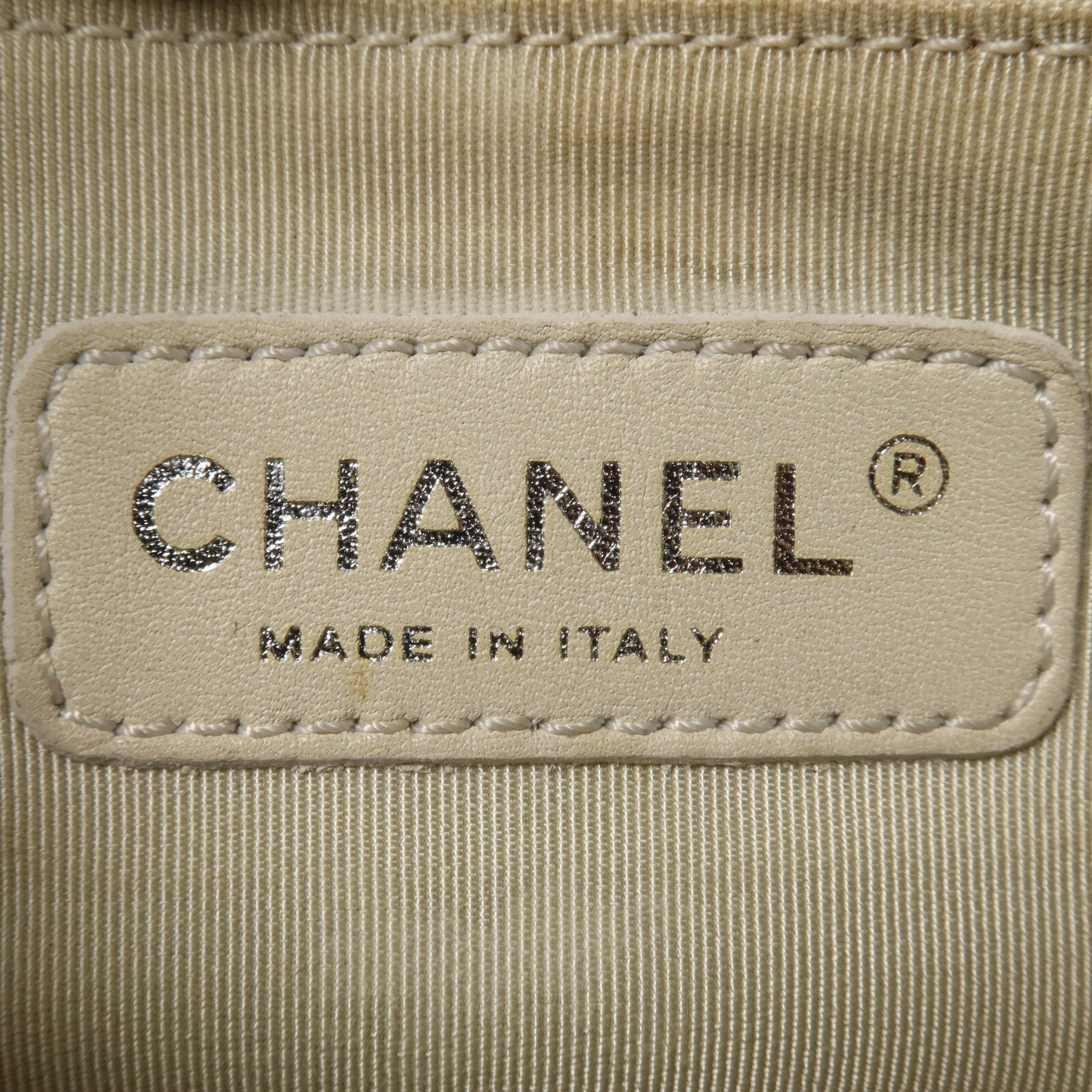 CHANEL 牛皮皮革Chain Shoulder鏈帶肩背袋