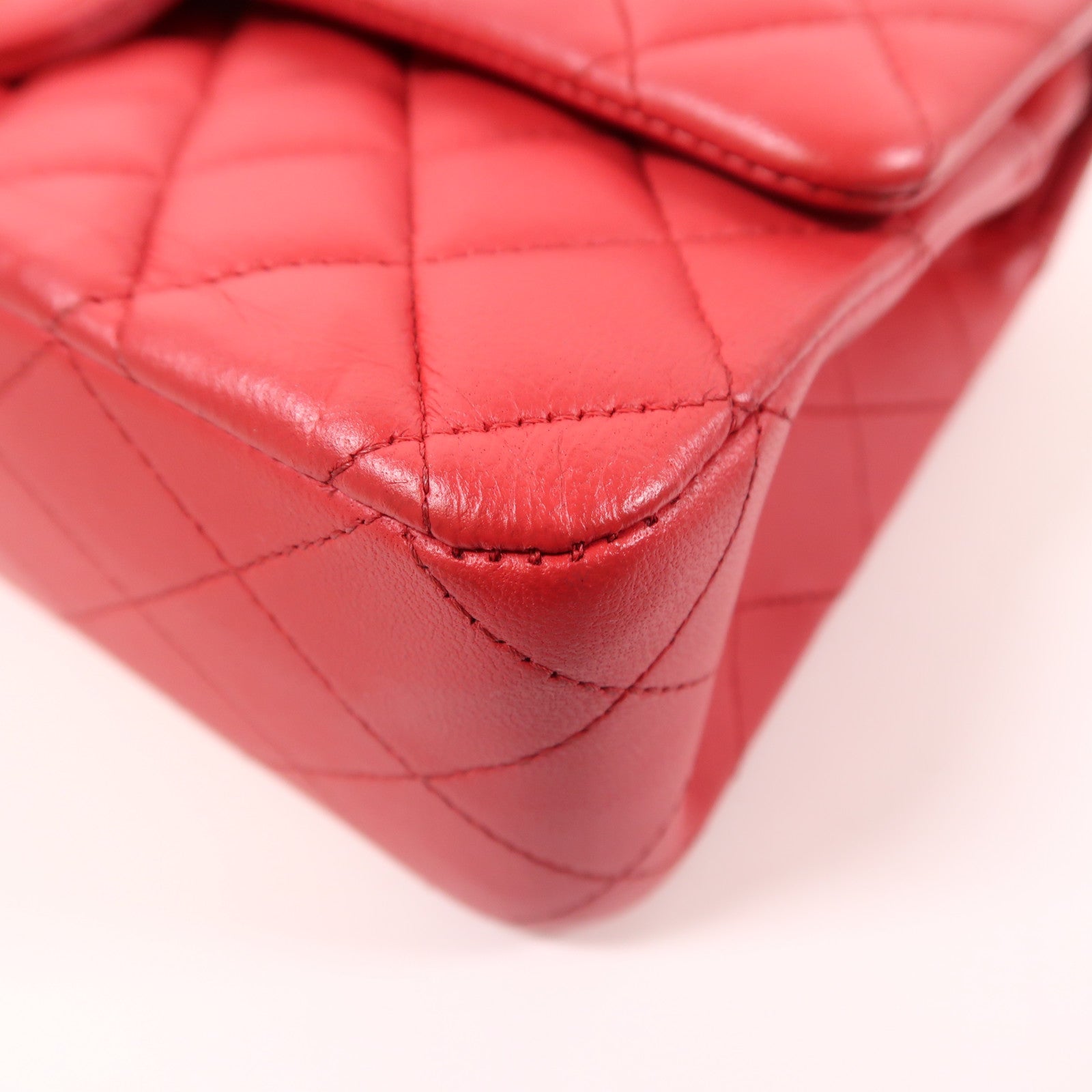 CHANEL 羊皮皮革Classic 25金扣鏈帶肩背袋