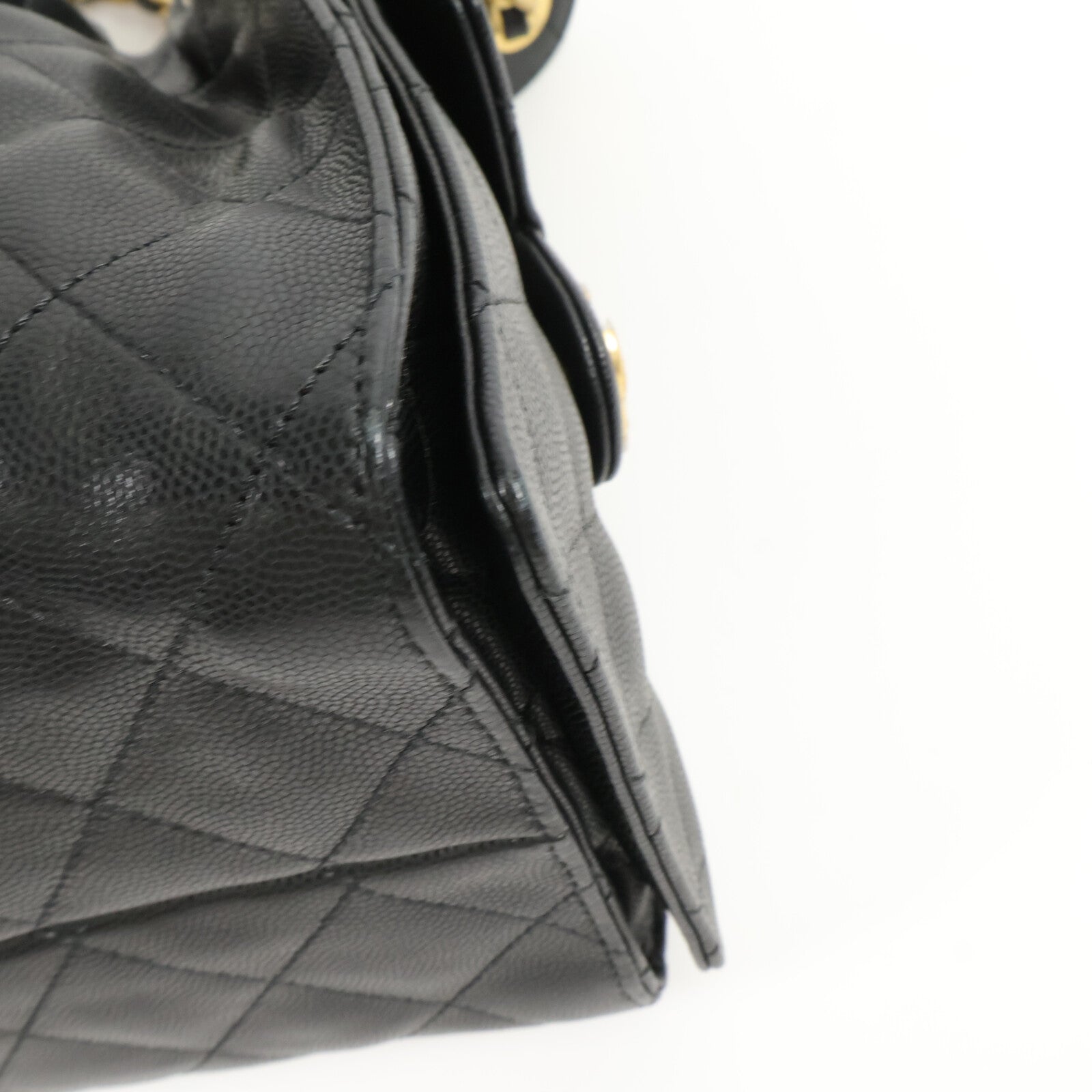 CHANEL 牛皮皮革Chanel 25 Small鏈帶手挽袋