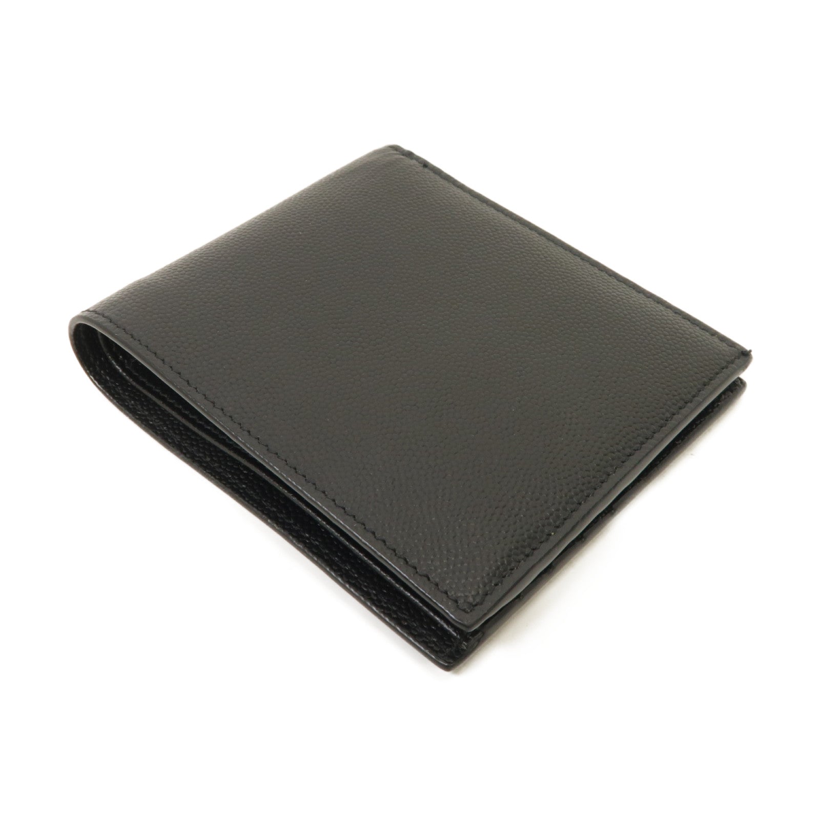 SAINT LAURENT 牛皮皮革Wallet錢包黑色