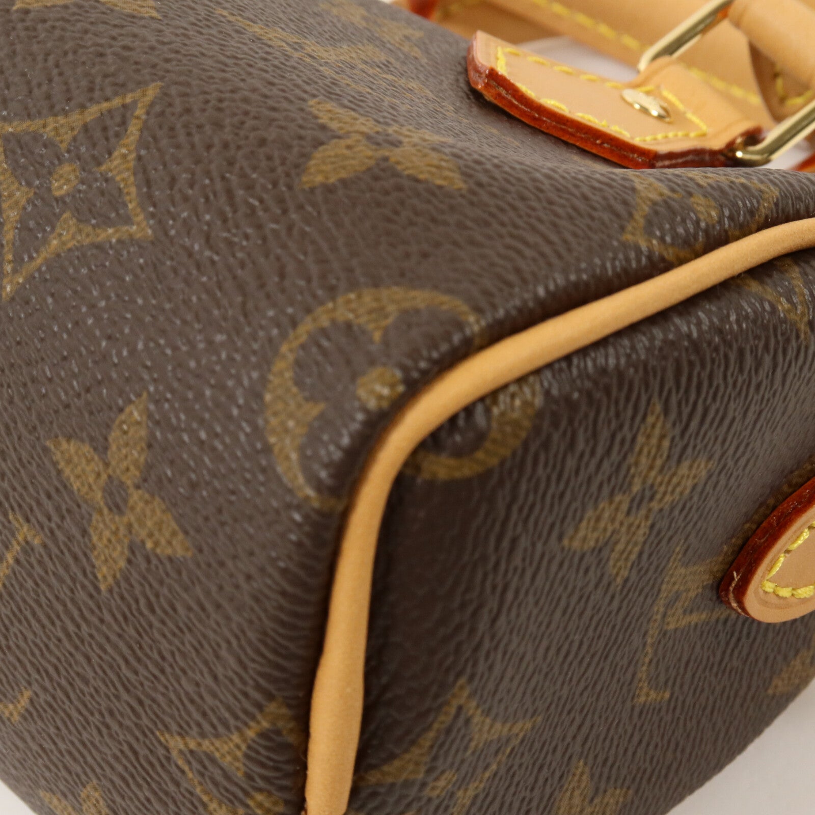 LOUIS VUITTON Monogram Nano Speedy手挽肩背兩用袋