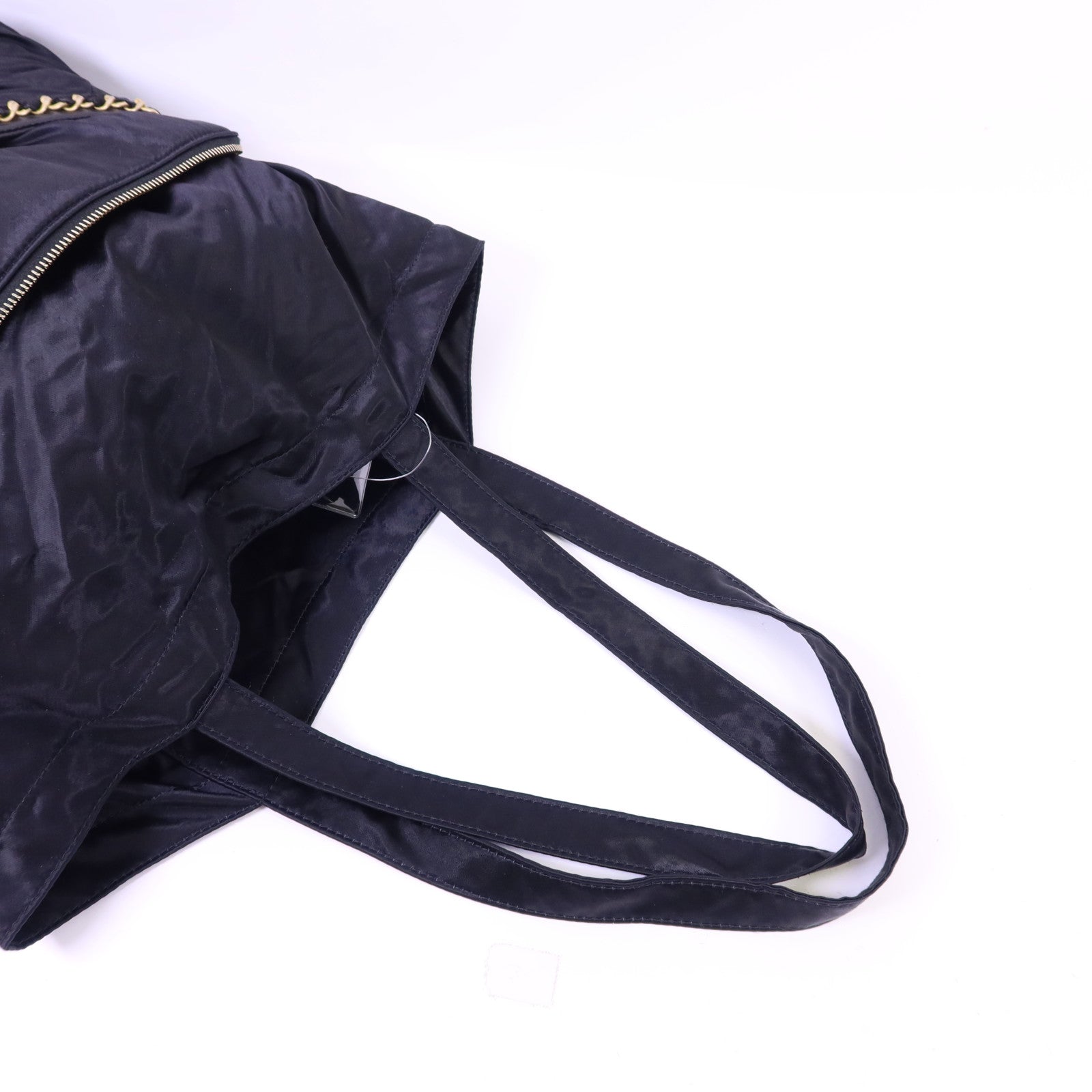 CHANEL 緞布Grosgrain Tote Bag金扣手挽袋
