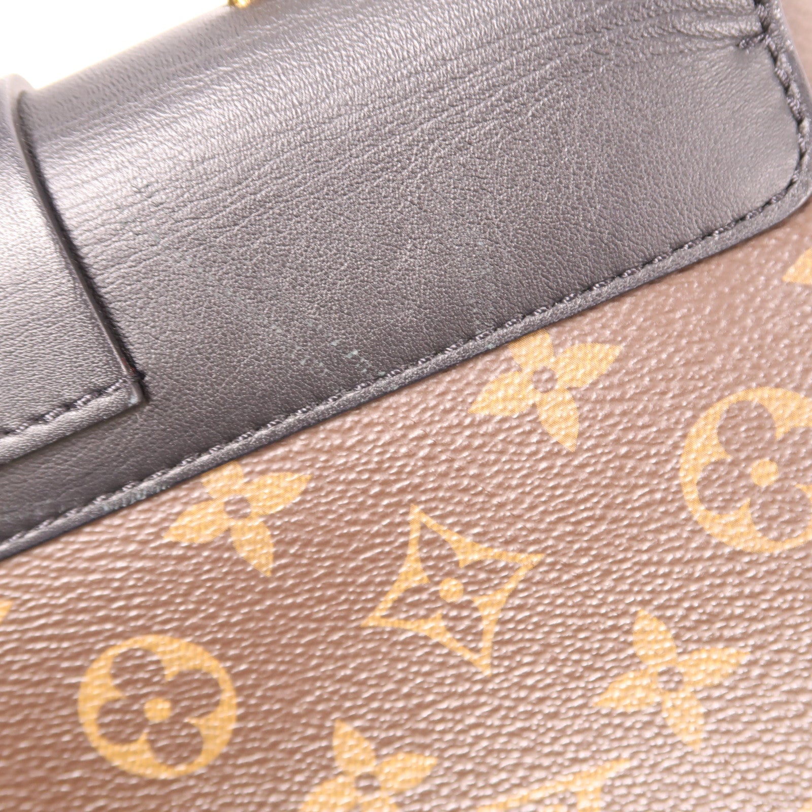 LOUIS VUITTON Monogram Locky BB金扣手挽肩背兩用袋