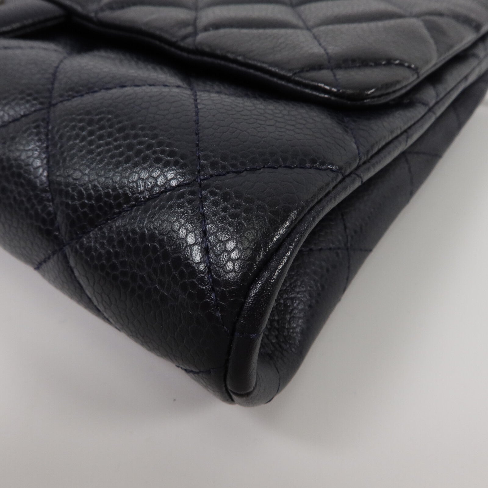 CHANEL 牛皮皮革Chain Shoulder鏈帶肩背袋