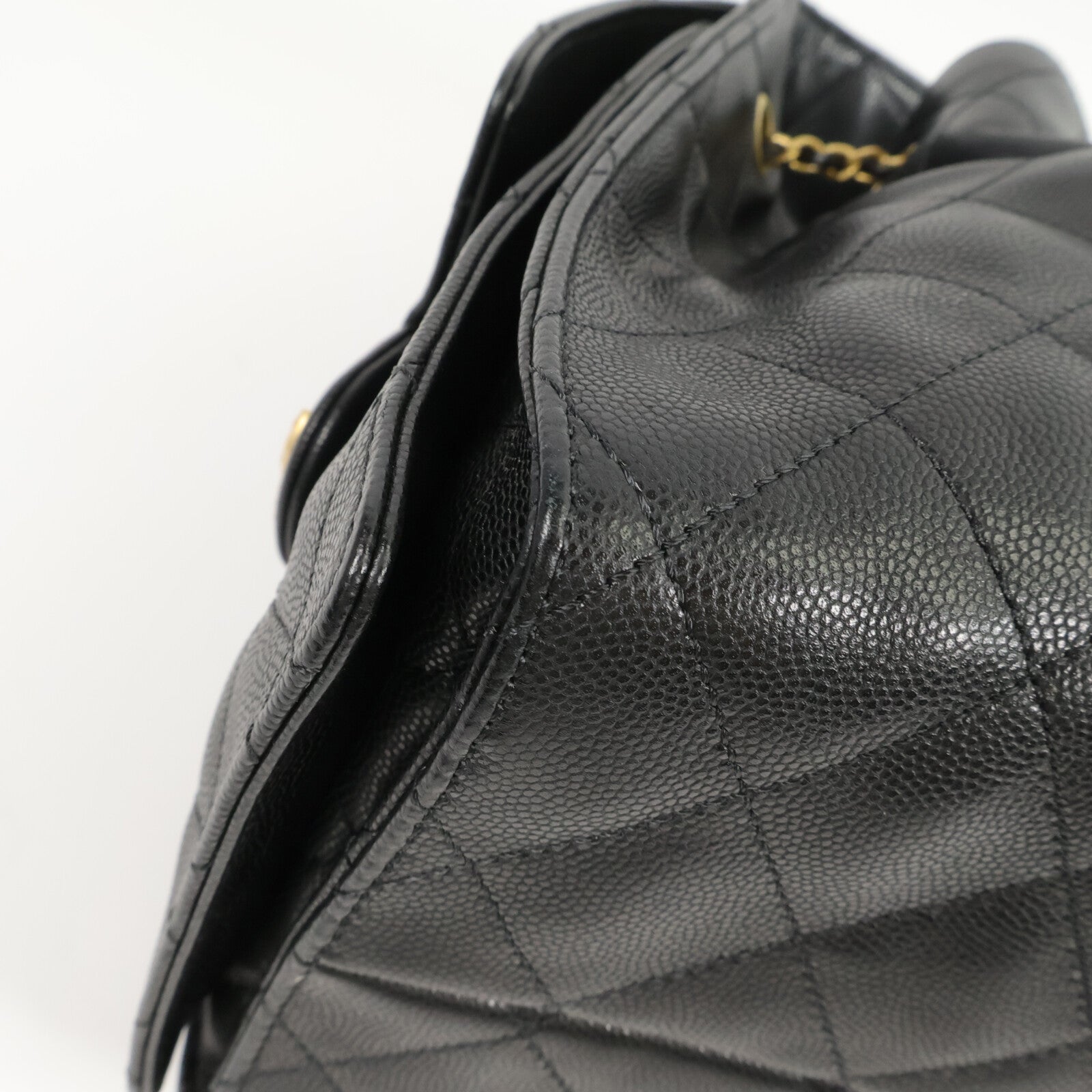 CHANEL 牛皮皮革Chanel 25 Small鏈帶手挽袋