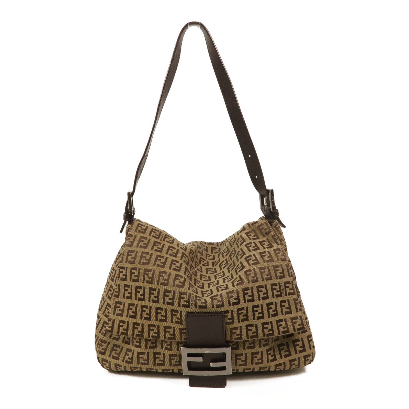 FENDI 帆布Mamma Baguette肩背袋