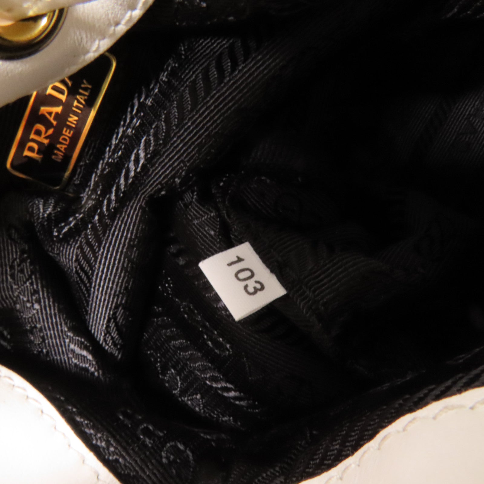 PRADA 漆皮皮革Duet NaplakBag金扣手挽肩背袋兩用袋