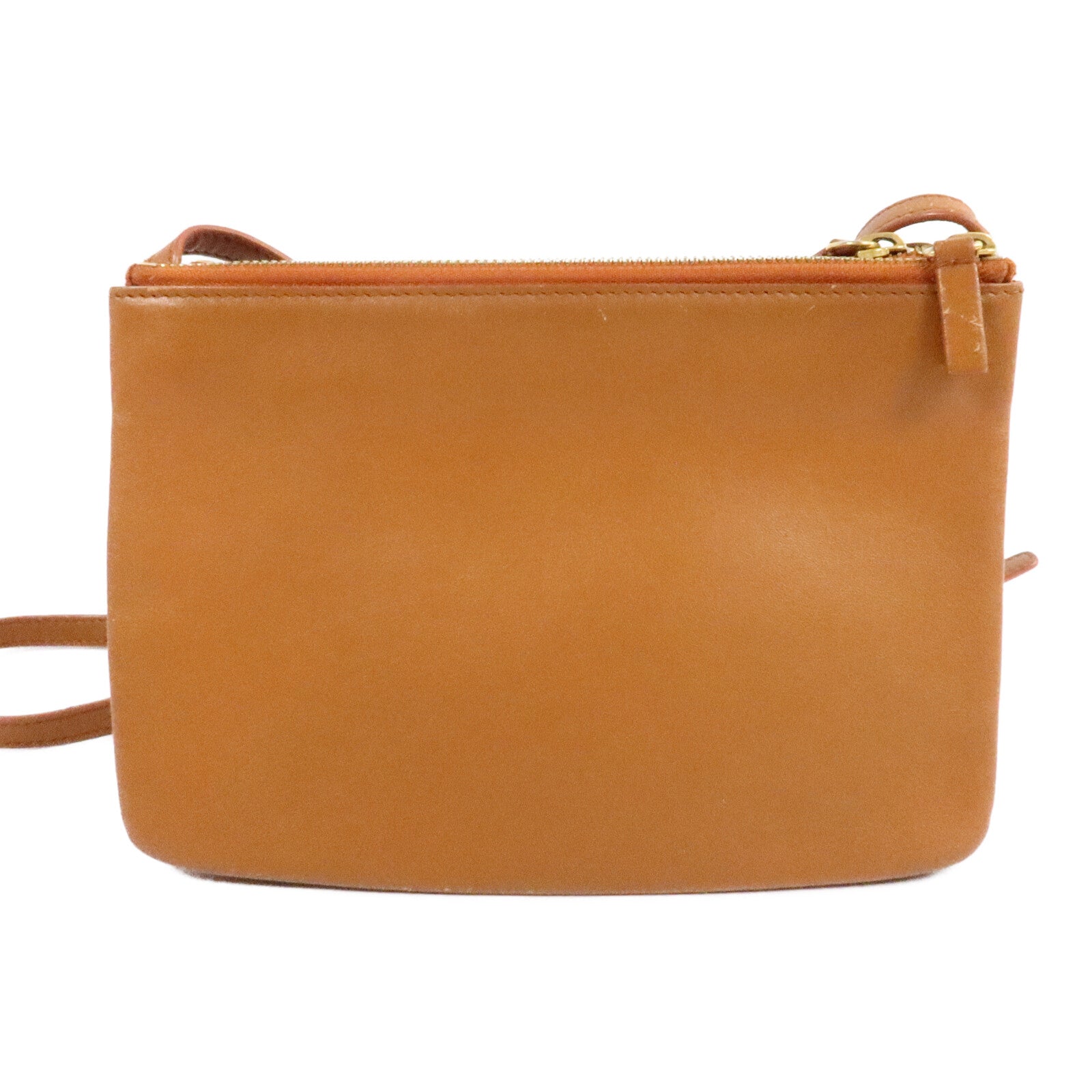CELINE 牛皮皮革Trio Small肩背袋
