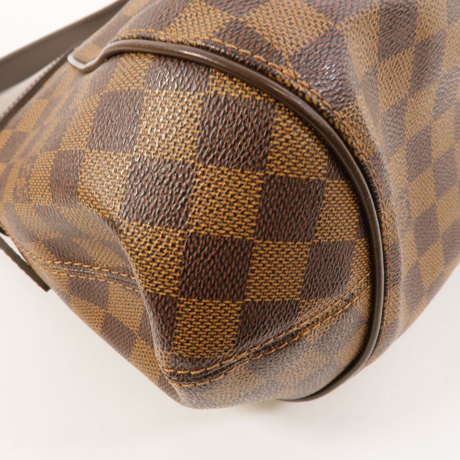 LOUIS VUITTON Damier Sistina MM金扣肩背袋