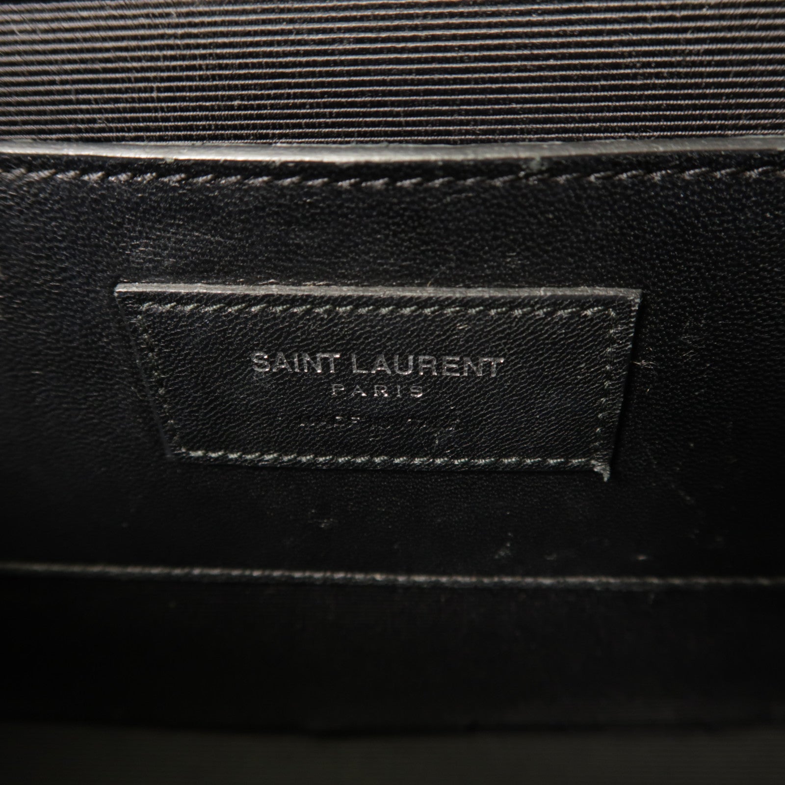 YVES SAINT LAURENT 牛皮皮革Kate Medium鏈帶肩背袋