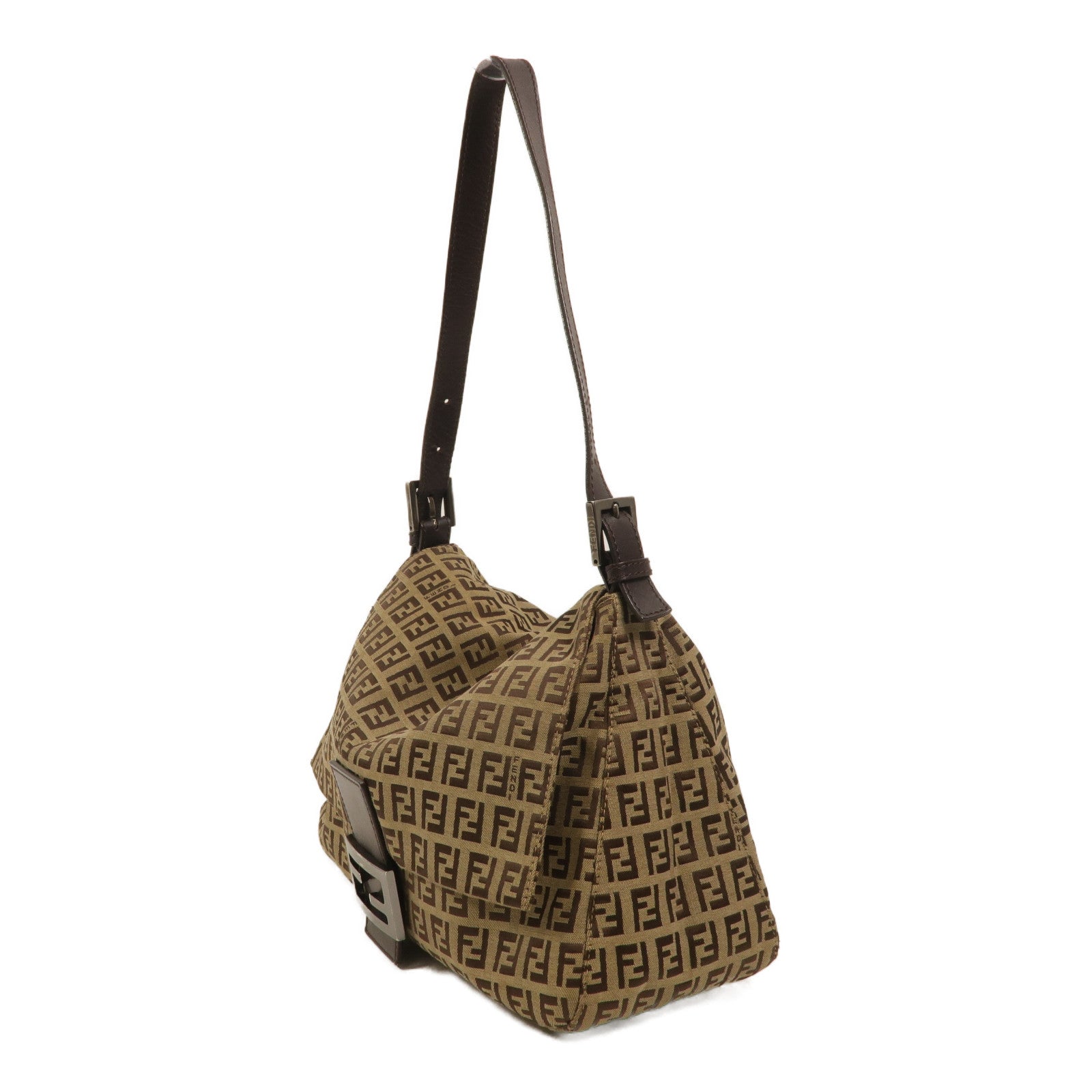 FENDI 帆布Mamma Baguette肩背袋