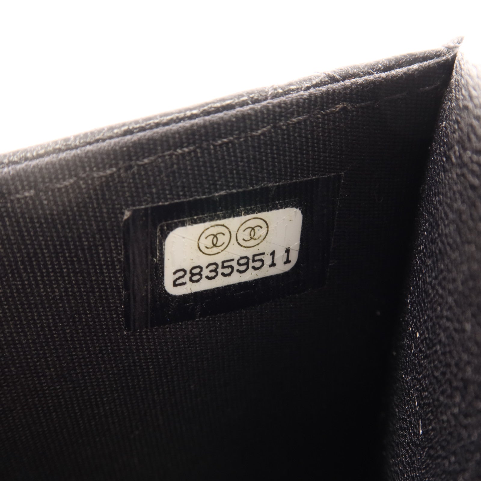 CHANEL 牛皮皮革WOC Wallet On Chain金扣鏈帶肩背袋