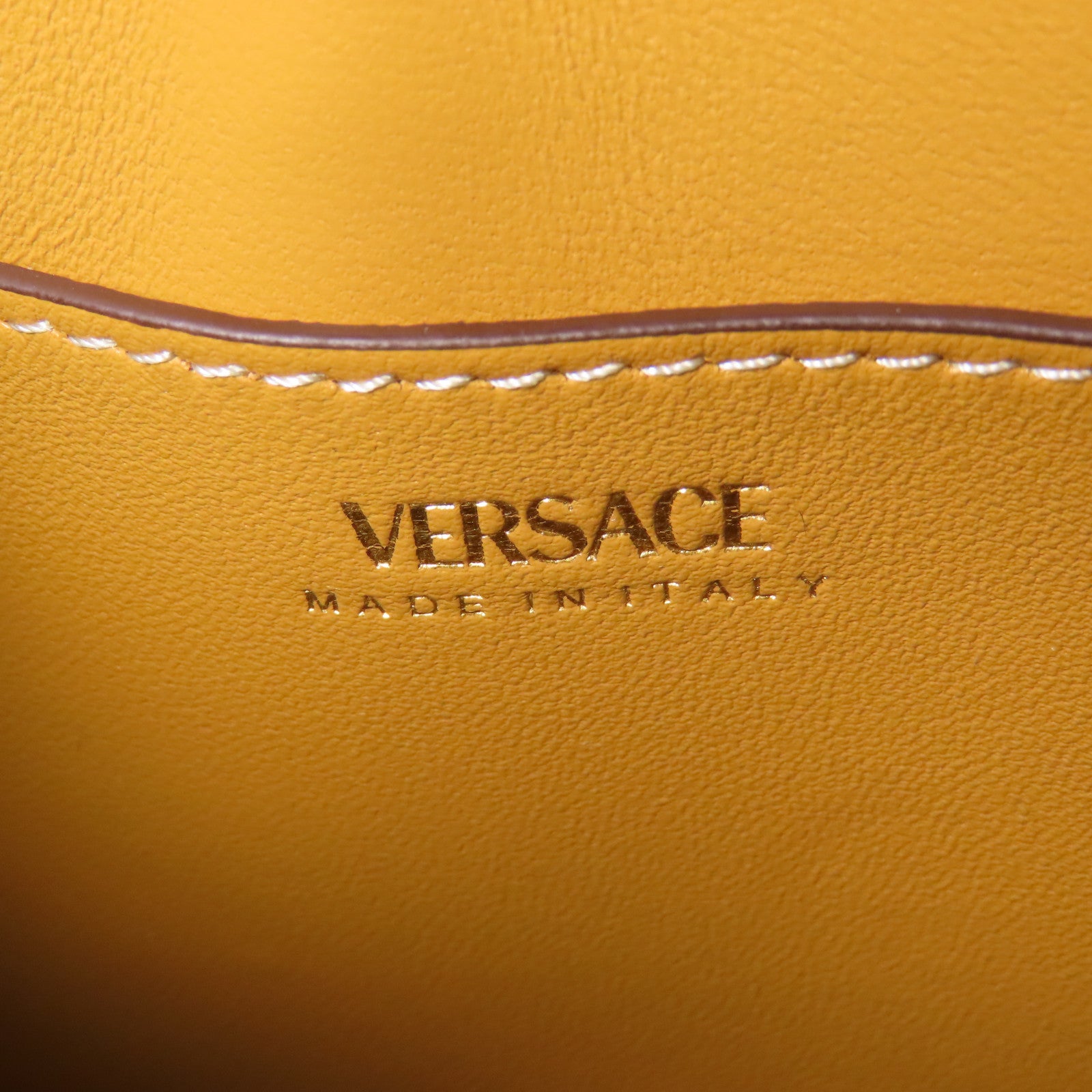 VERSACE 牛仔布Shoulder Bag金扣手挽肩背兩用袋