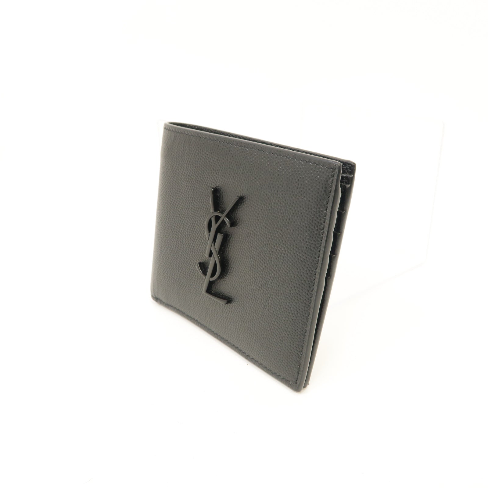 SAINT LAURENT 牛皮皮革Wallet錢包黑色