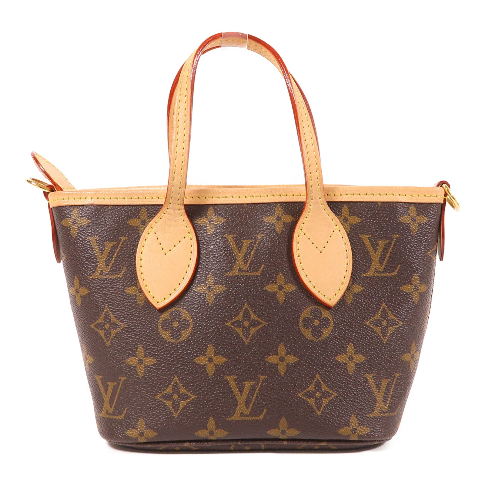 LOUIS VUITTON Monogram Neverfull BB金扣手挽肩背兩用袋