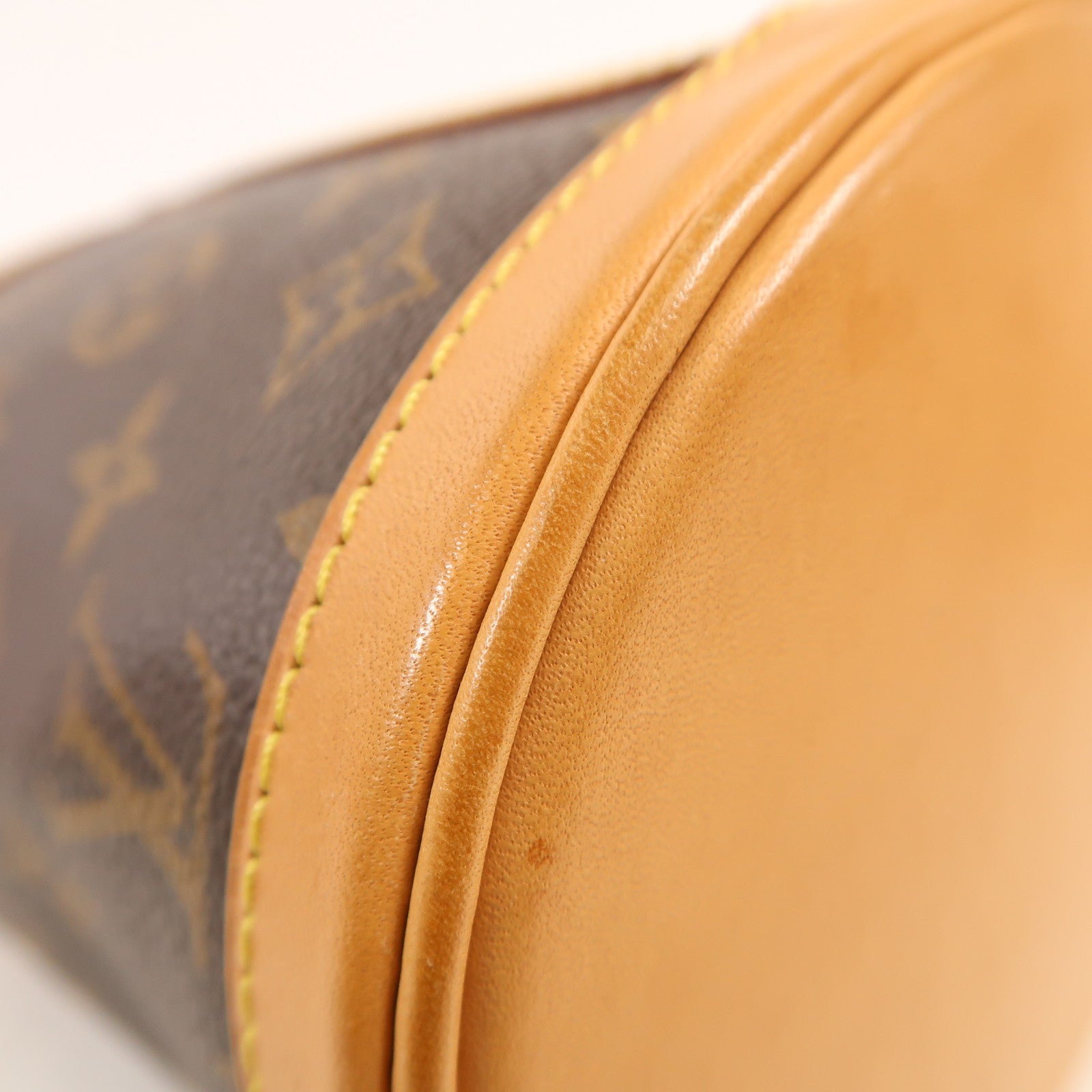 LOUIS VUITTON Monogram Duffle金扣手挽肩背兩用袋棕色