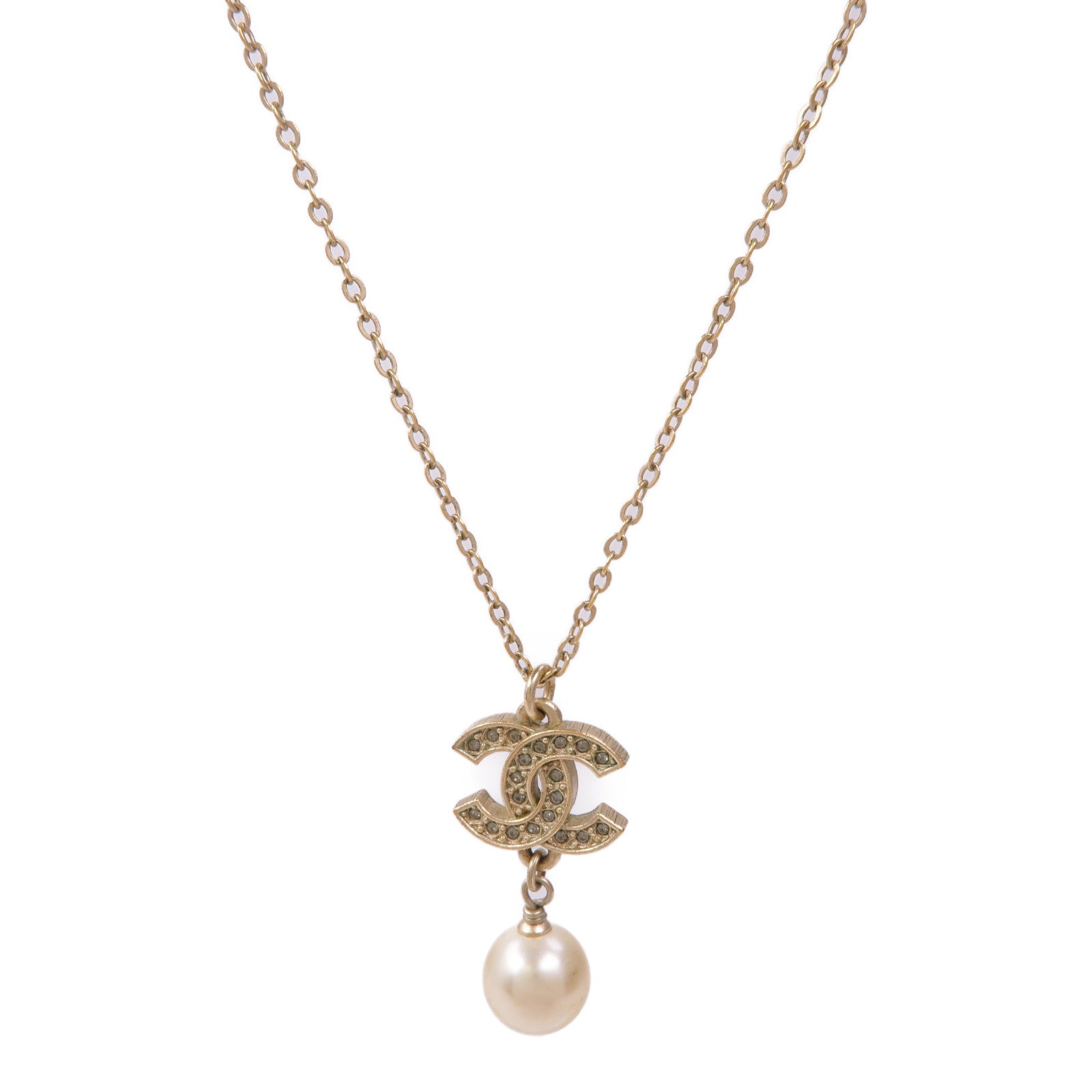 CHANEL PVC/金屬Necklace項鍊