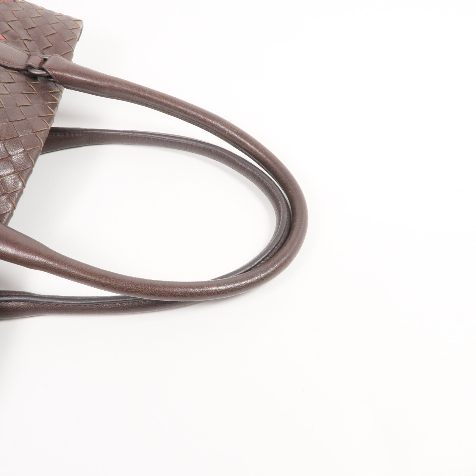 BOTTEGA VENETA 【激減優惠】織紋皮革Shoulder Tote肩背袋/手挽袋