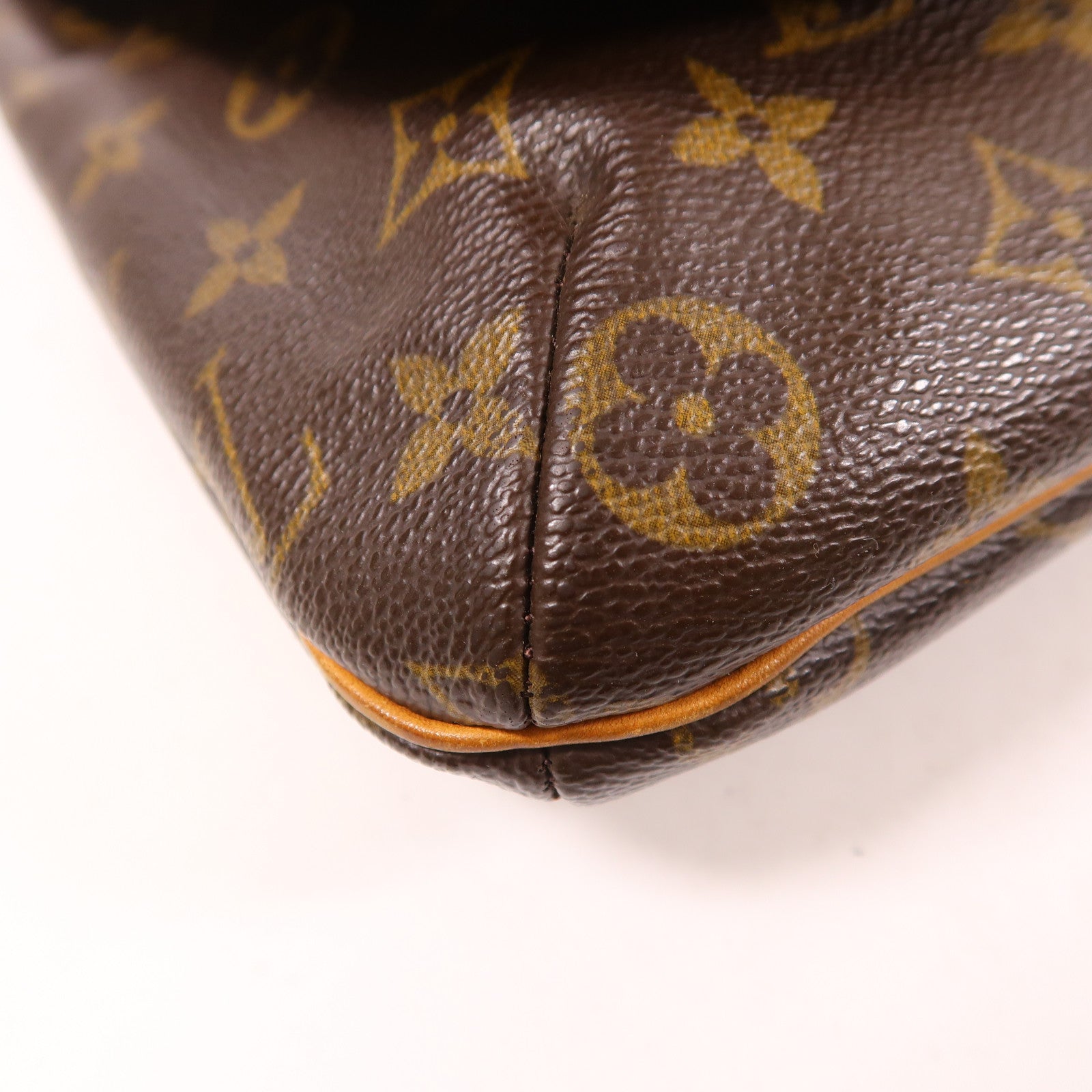 LOUIS VUITTON Monogram Musette Salsa金扣肩背袋棕色