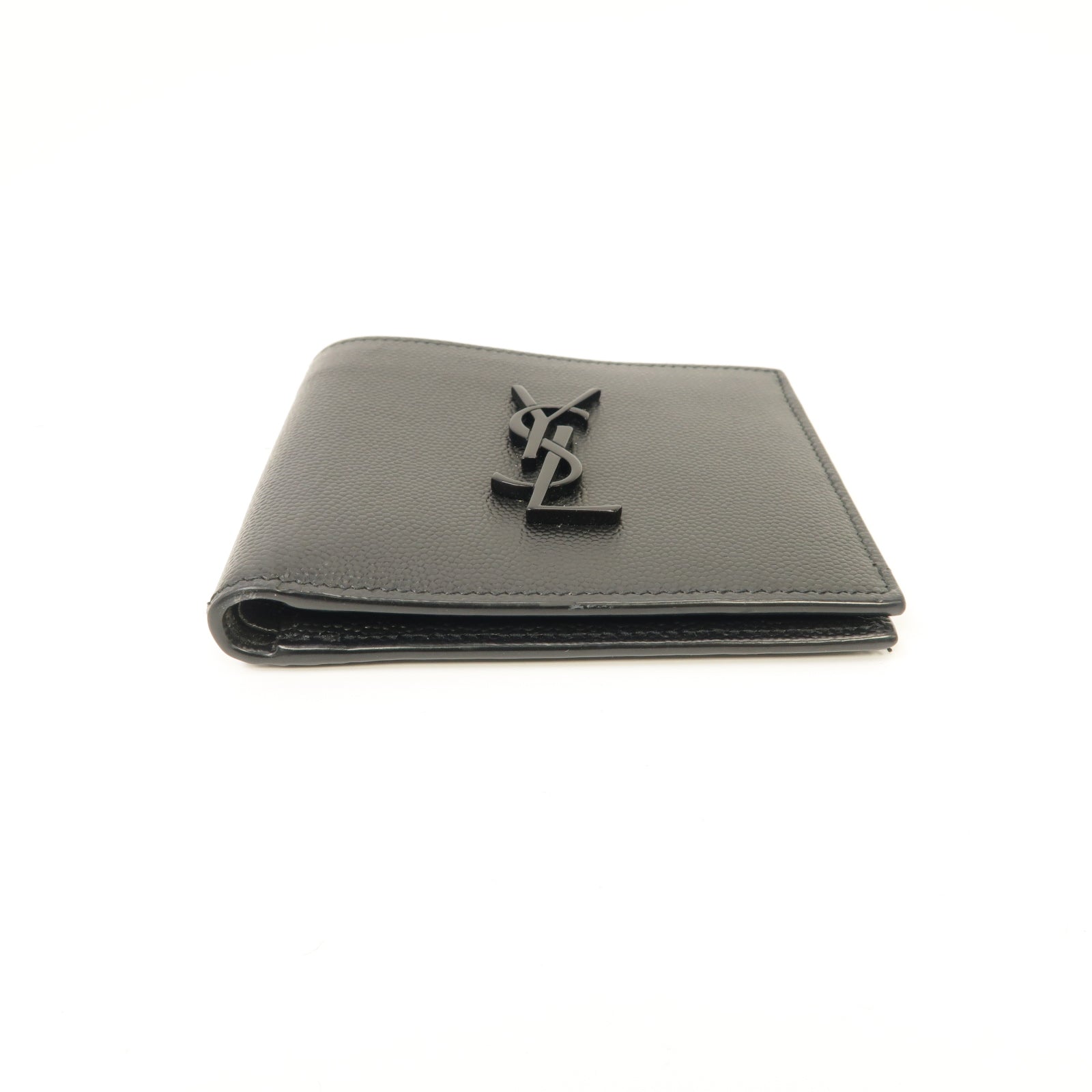 SAINT LAURENT 牛皮皮革Wallet錢包黑色
