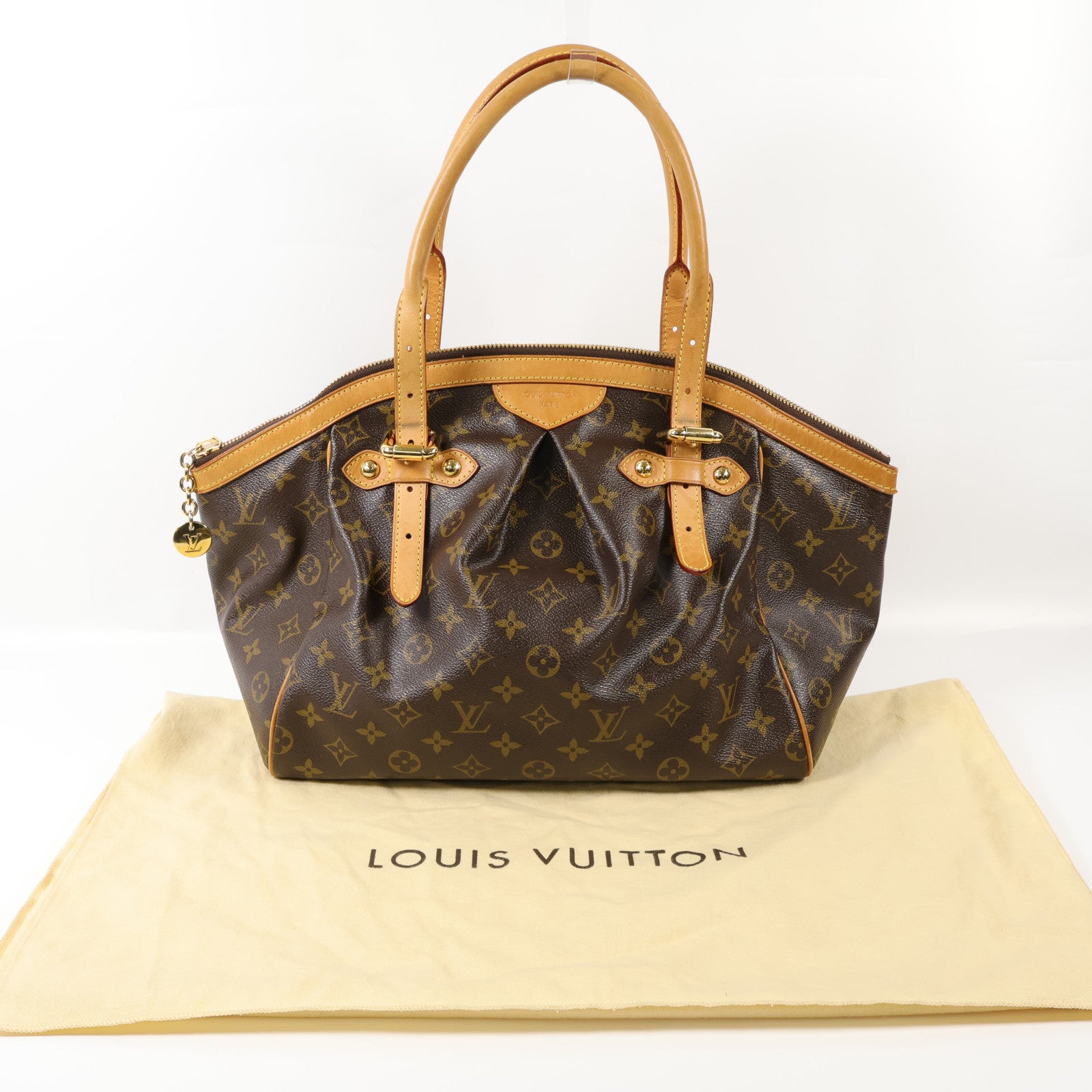 LOUIS VUITTON Monogram Tivoli GM金扣肩背袋