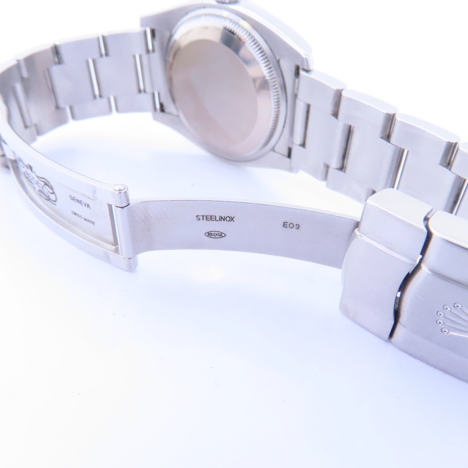 ROLEX Air King不鏽鋼手錶自動機芯藍色